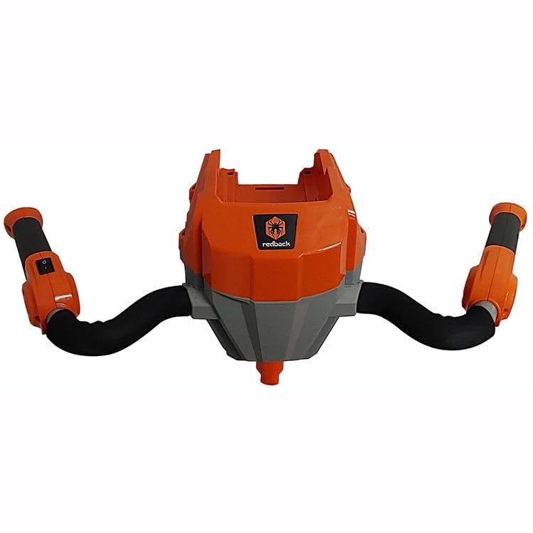 Redback 40V Cordless Earth Auger - Brushless Motor Post Hole Digger with 4Ah Battery & 5A Charger - Perfect for Fence Installation, Gardening, and Landscaping Projects