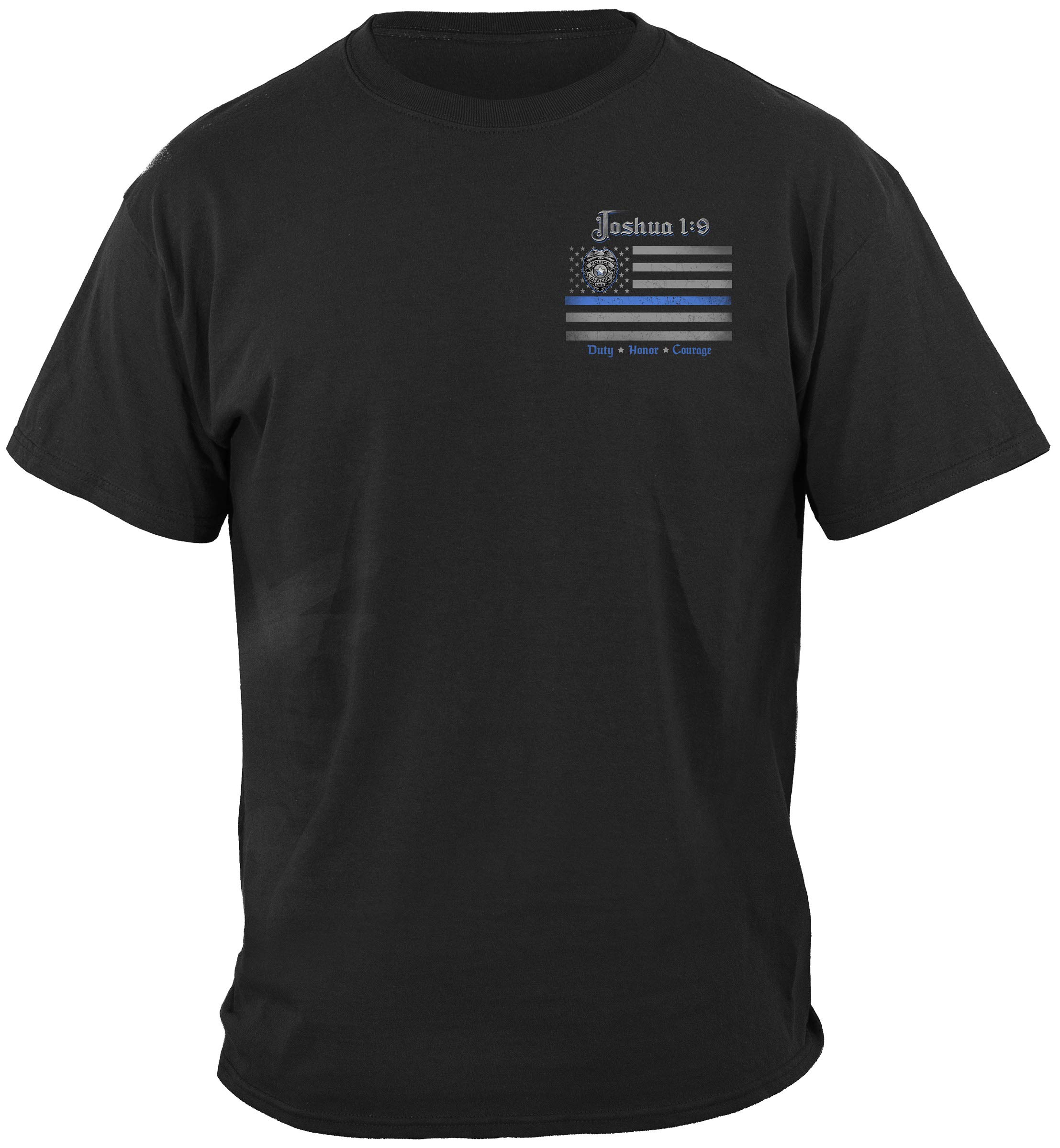 Erazor Bits Law Enforcement T-Shirts for Men & Women - Premium Cotton Police Themed Tees - Perfect for Police Officers, First Responders & Supporters