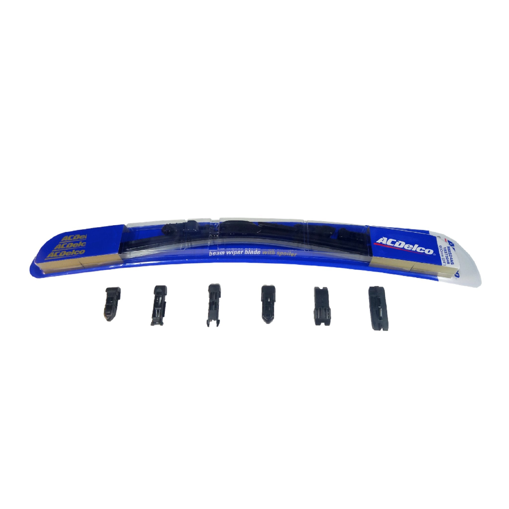 ACDelco Premium 24-Inch Banana Type Wiper Blade - Durable All-Season Windshield Wiper for Rain, Snow & Dust - Perfect for Cars, Trucks & SUVs
