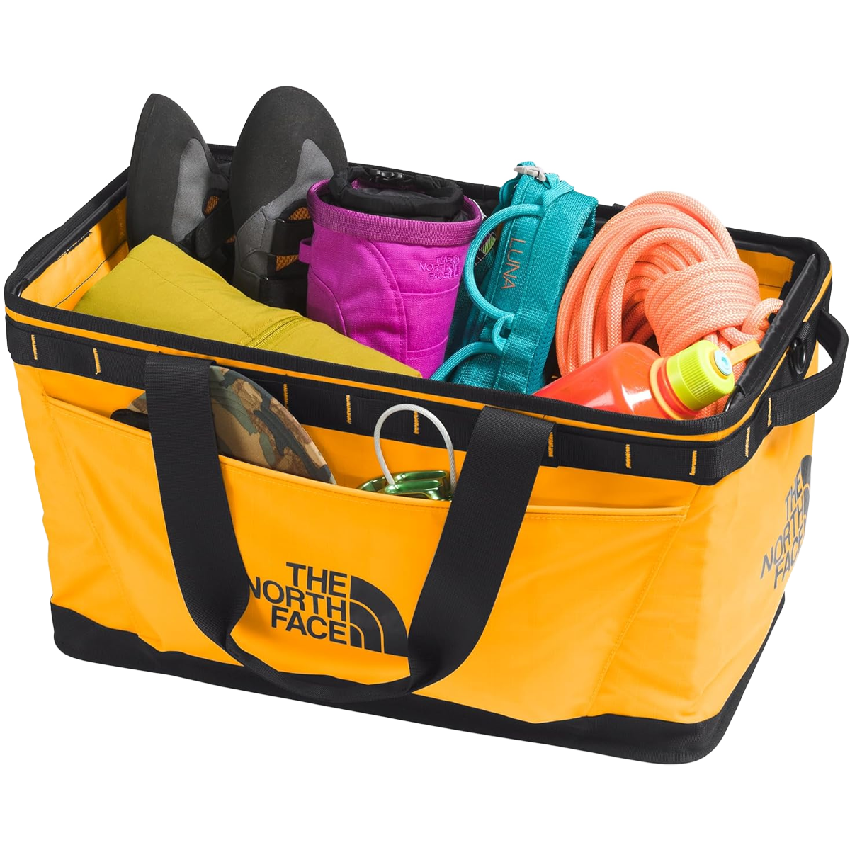 Base Camp Gear Bin Small - Durable Storage Organizer for Camping, Hiking & Outdoor Adventures - Compact & Lightweight for Easy Packing