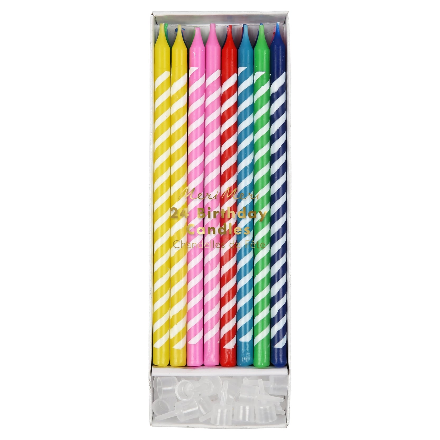Bright Party Candles - Colorful Decorative Candles for Birthday Celebrations, Weddings & Special Events - Perfect for Cake Decorations, Table Centerpieces & Festive Atmosphere