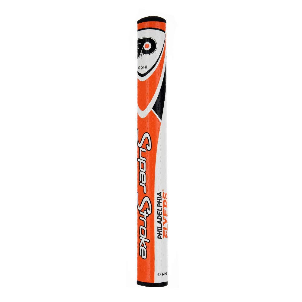 SuperStroke NHL Golf Putter Grip Mid Slim™ 2.0 | Cross-Traction Texture & Oversized Design for Consistent Stroke | Non-Slip Grip | Perfect for Professional and Amateur Golfers on the Green