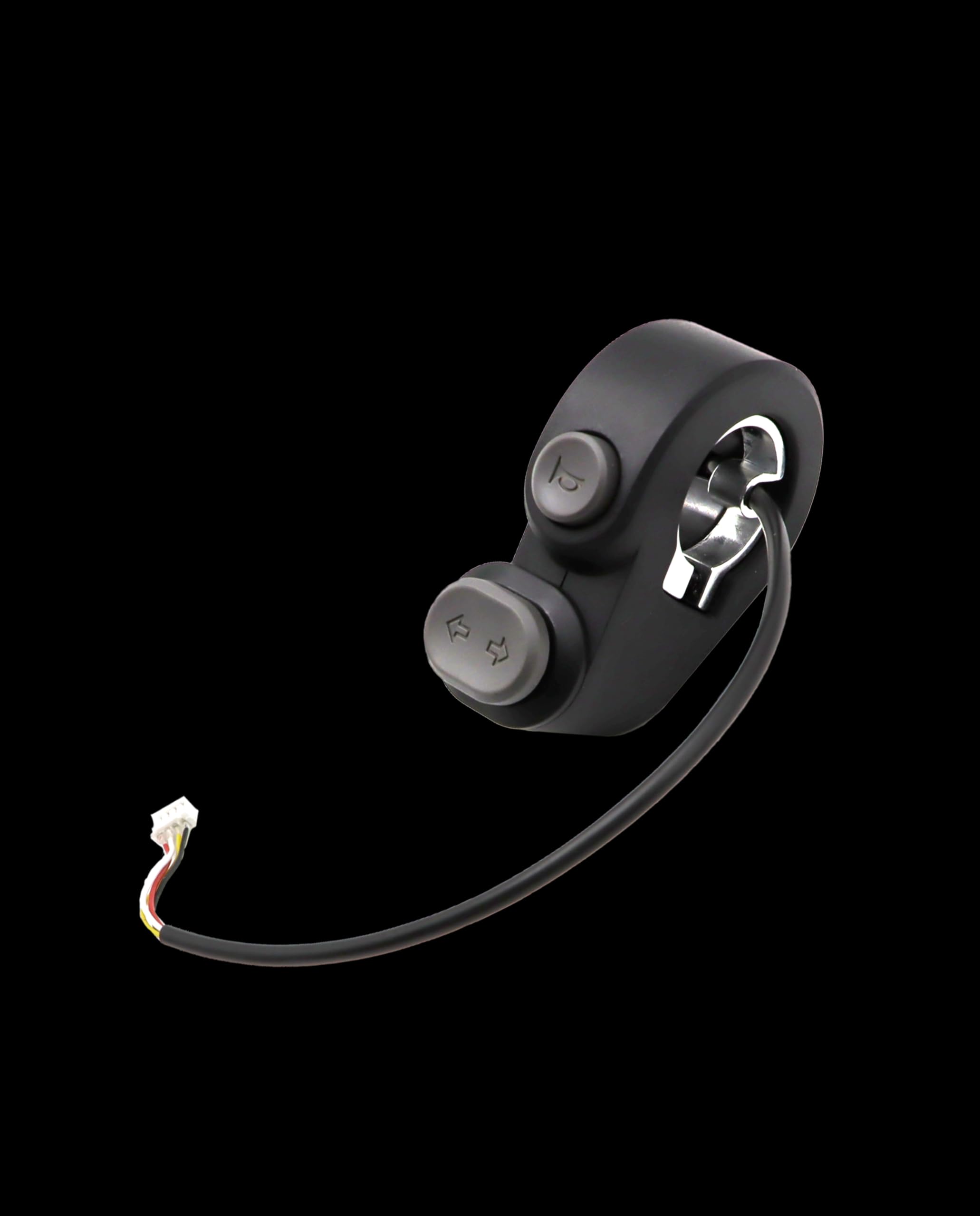 Stio Scooter Horn & Turn Signal Switch - Compatible with Ninebot by Segway MAX G2/G65/Max2 Kickscooter - Replacement Accessories (Small, Black) - Enhance Safety for Night Riding & Urban Commuting