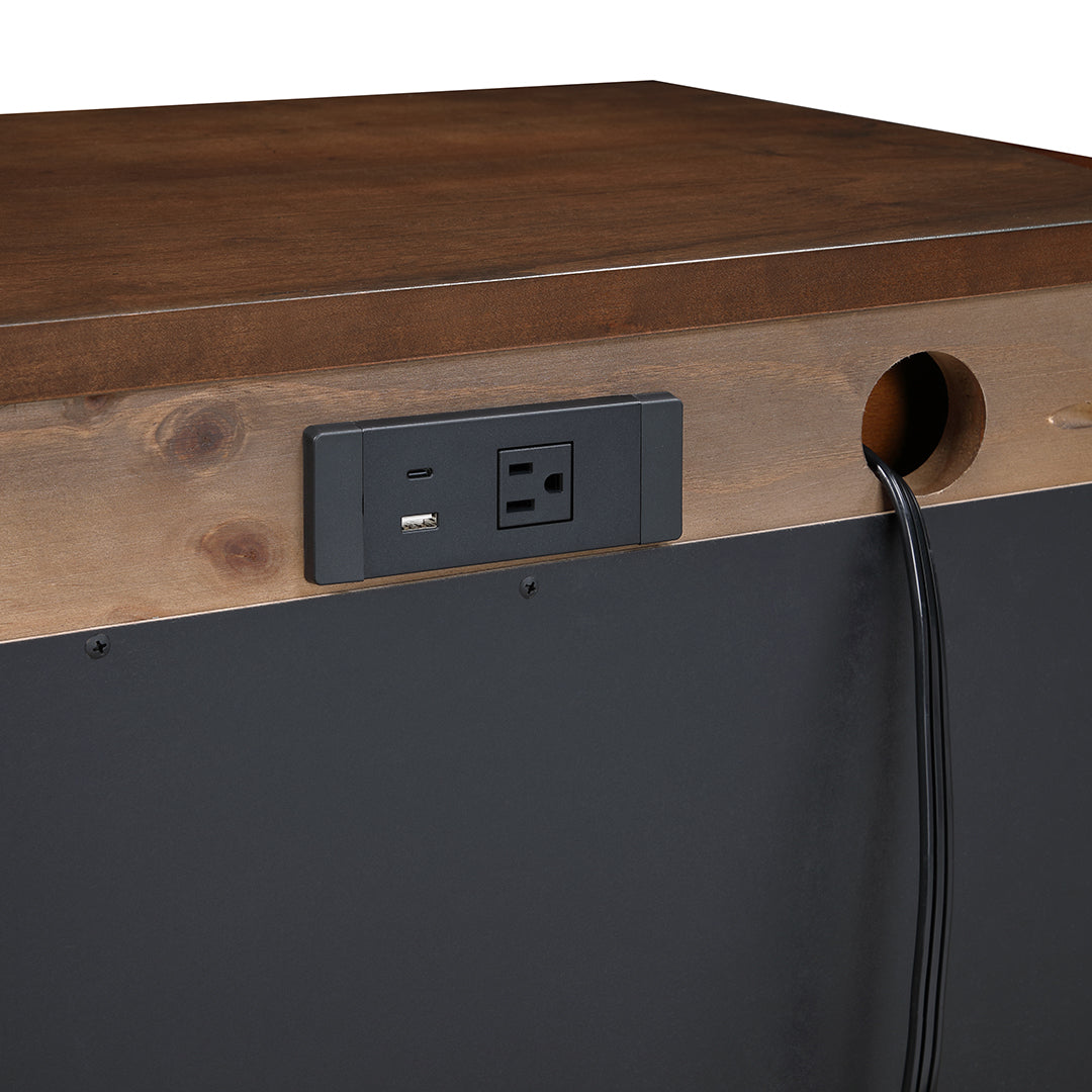 Miranda Nightstand - Modern Bedside Table with Storage Drawer, Perfect for Bedroom, Living Room, or Guest Room - Stylish & Functional Home Decor