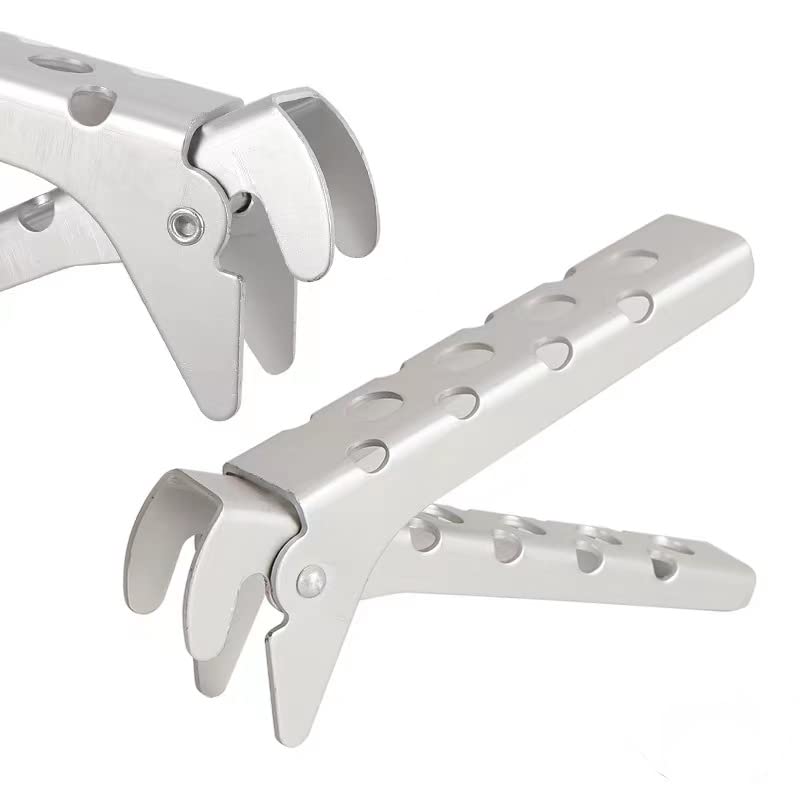 Heat-Resistant Pot Gripper Clips - Aluminum Instant Pot Lifter & Bowl Tongs for Safe Hot Plate Handling - Perfect for Cooking, Serving & Kitchen Safety