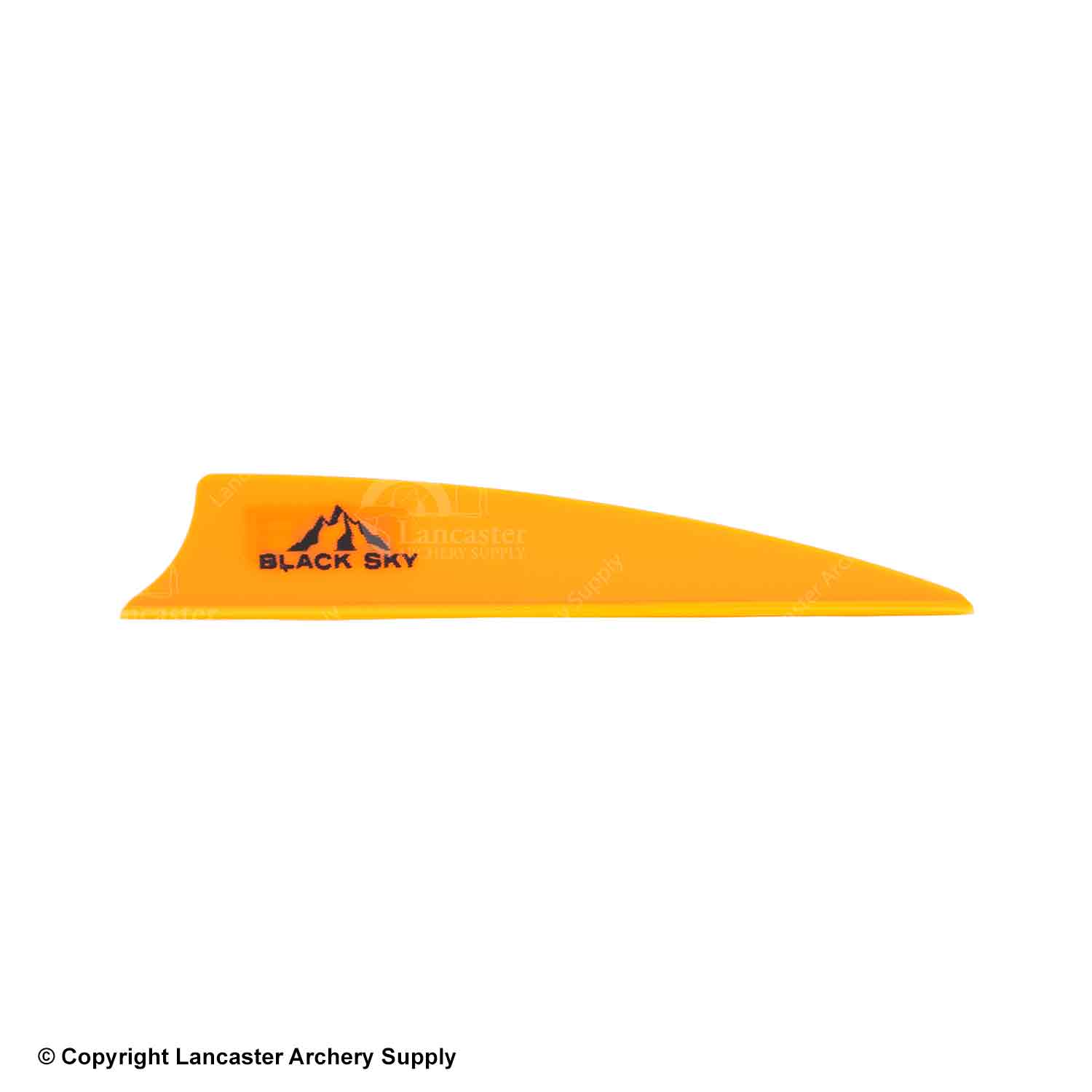 Bohning Black Sky 3 Shield Cut Vane - High Performance Archery Vanes for Hunting & Target Shooting - Perfect for Bow Hunting, 3D Archery & Outdoor Sports