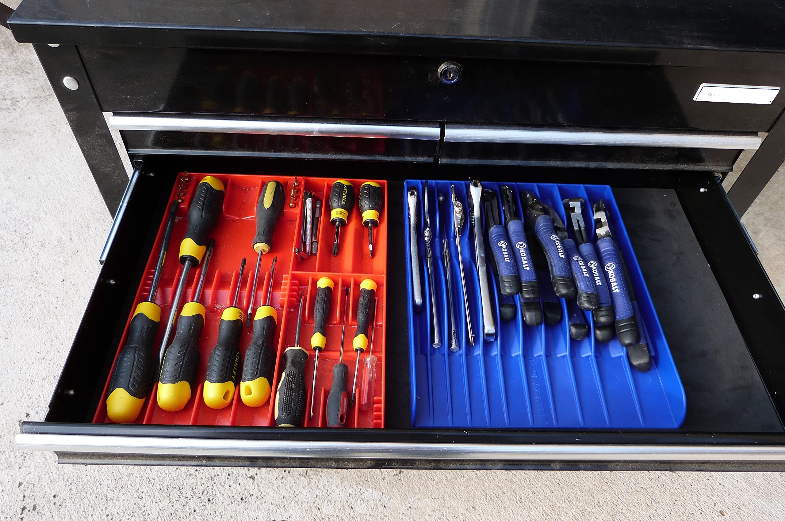 Blue Pliers Organizer - Heavy Duty Tool Storage for Electricians & DIY Projects - Perfect for Workshops, Garages & Toolboxes