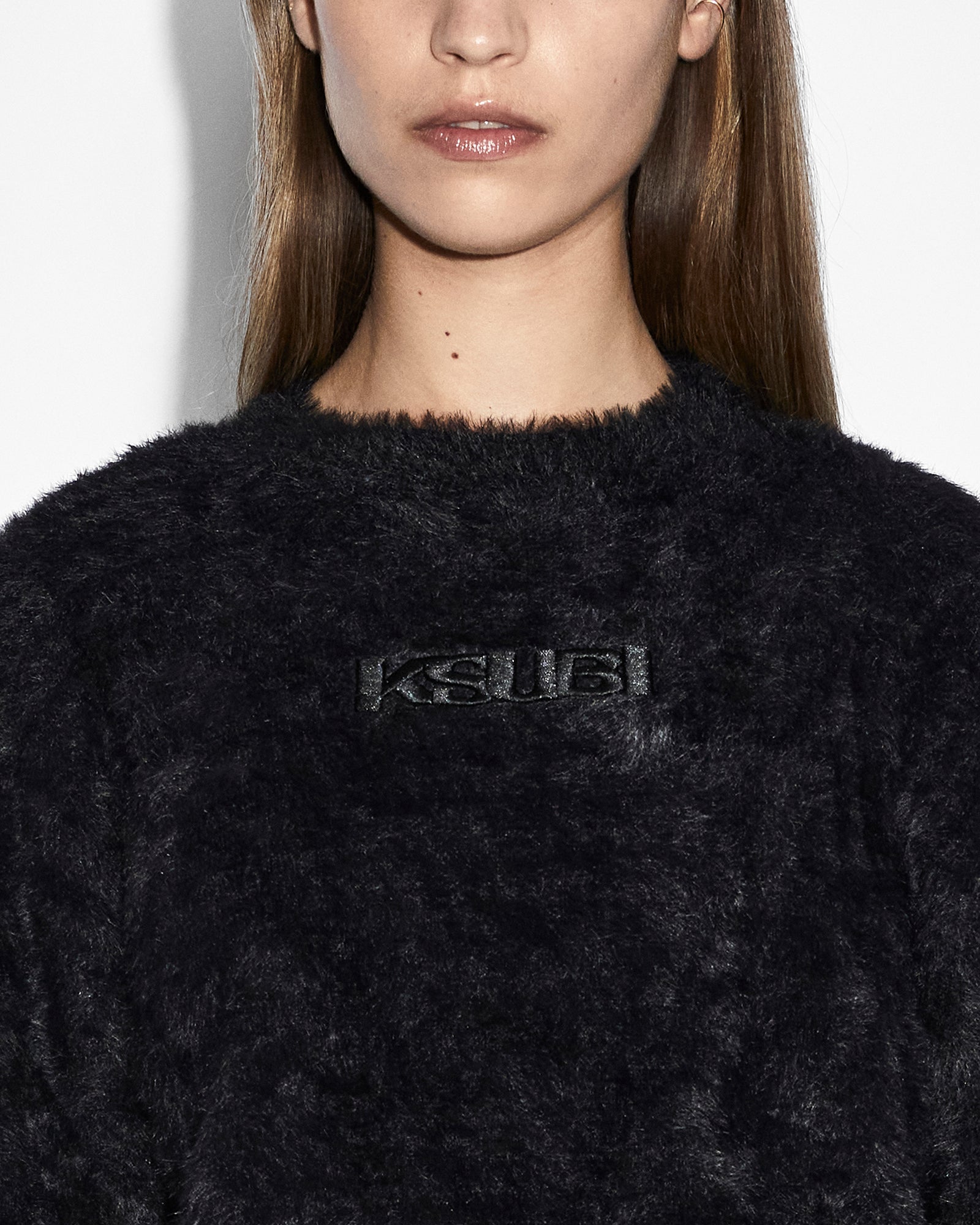 Black Cropped Sweater for Women - Trendy Short Pullover Top for Casual Outfits & Layering | Perfect for Fall, Winter & Spring Fashion