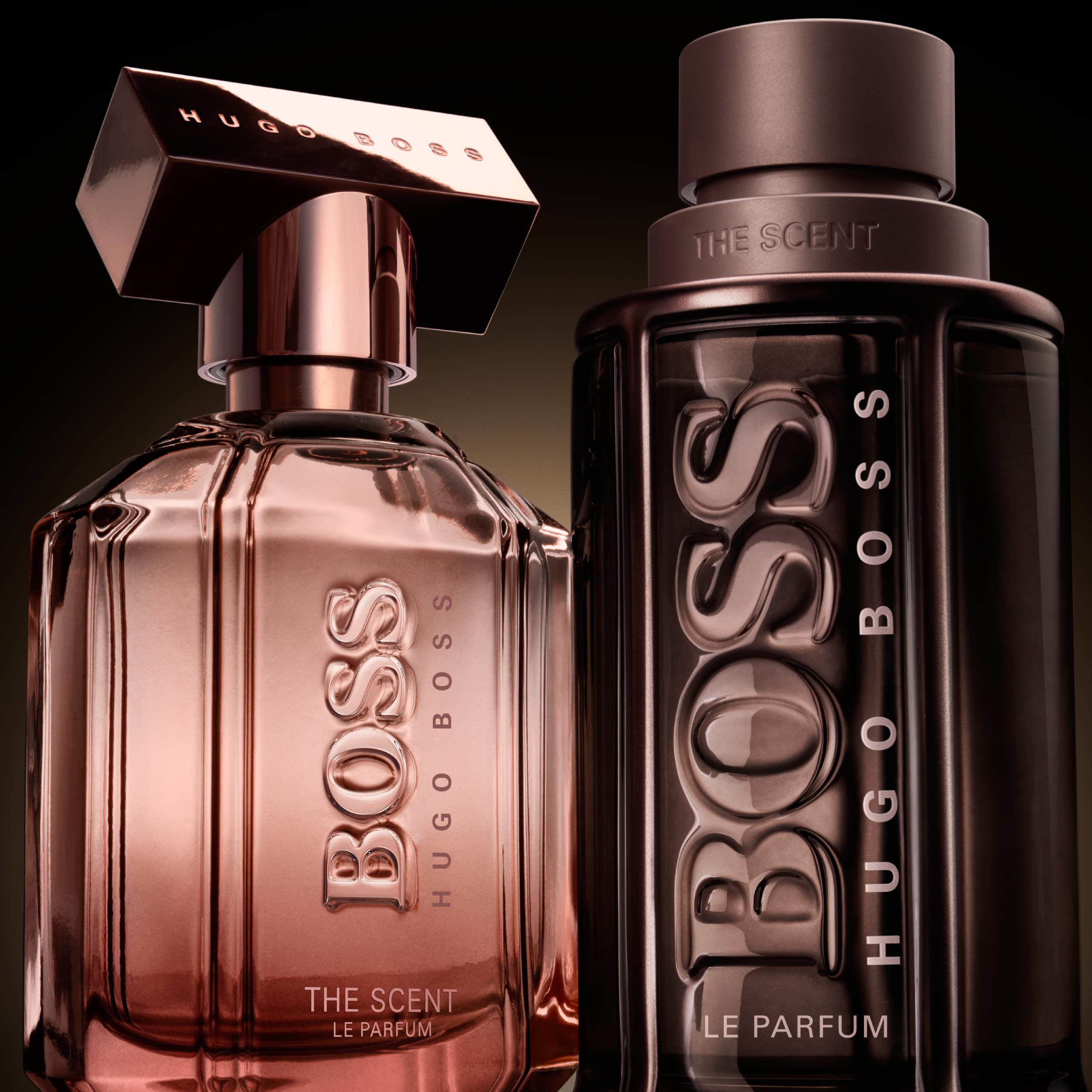 Hugo Boss The Scent for Men | Amber Cologne with Ginger, Maninka Fruit, Iris & Leather Notes | Long Lasting Luxury Perfume | Perfect for Date Night, Office & Special Occasions