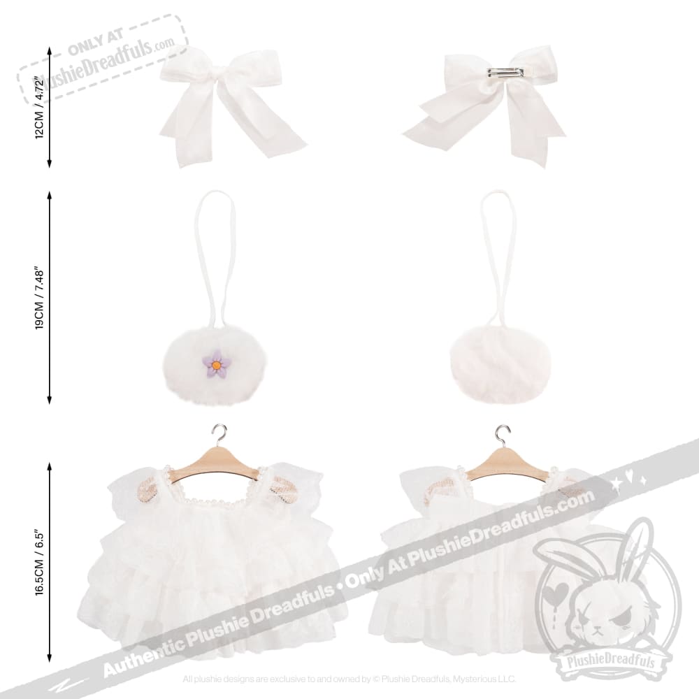 Lacy Daisy Plush Outfit - Soft & Comfortable Baby Romper for Girls & Boys - Perfect for Photo Shoots, Parties & Everyday Wear