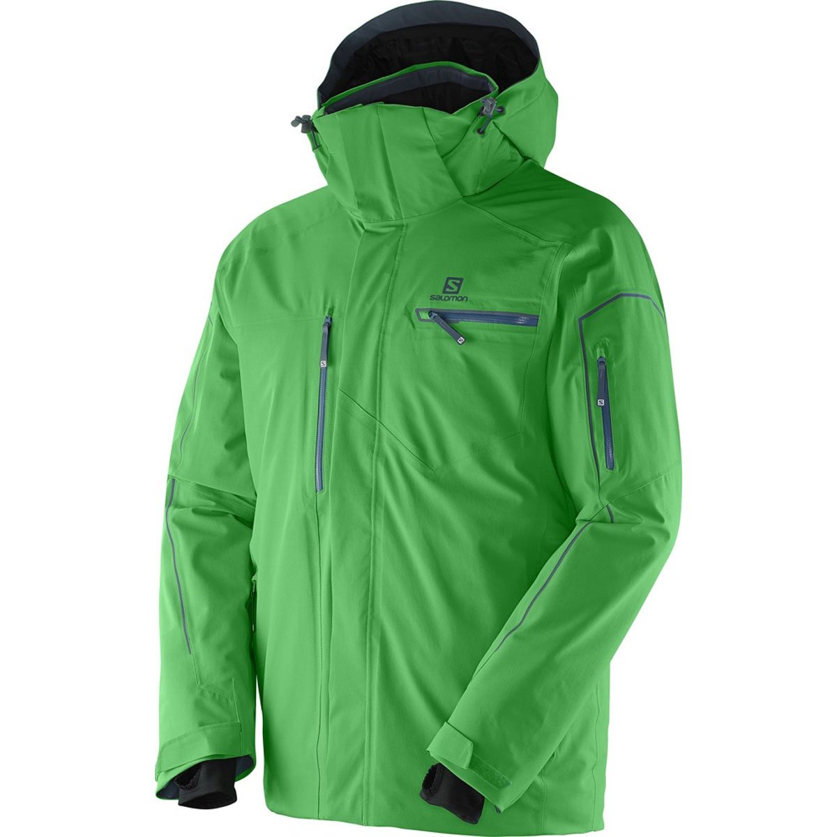 Salomon Men's Brilliant Jacket - Lightweight Waterproof Hiking Jacket for Outdoor Adventures, Running & Travel