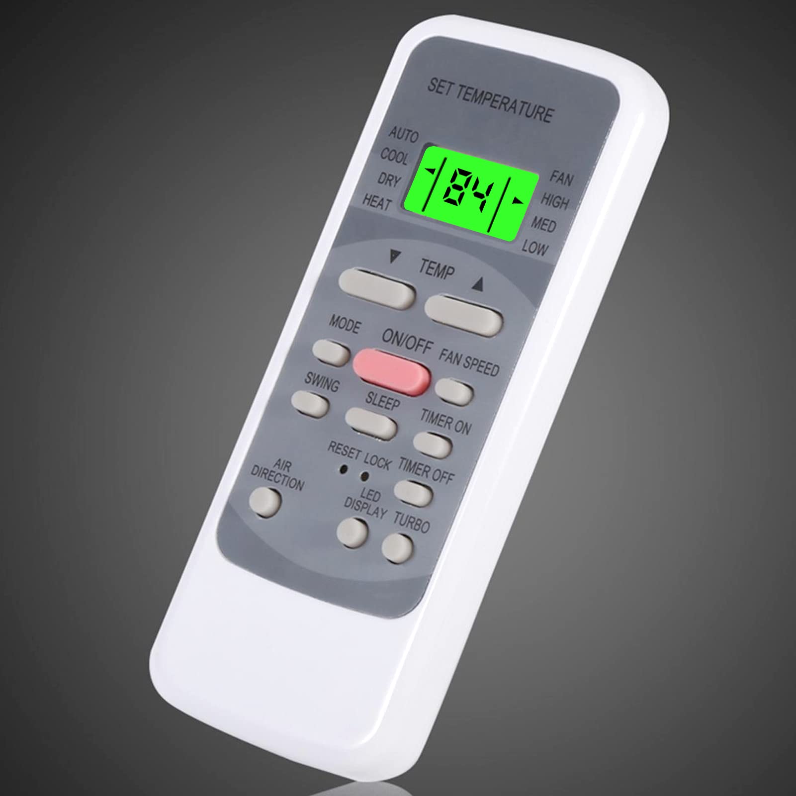 Universal MIDEA AC Remote Control Replacement R06/BGE & R06/BGCE - Compatible with MIDEA Air Conditioners - Perfect for Home, Office, and Bedroom Cooling