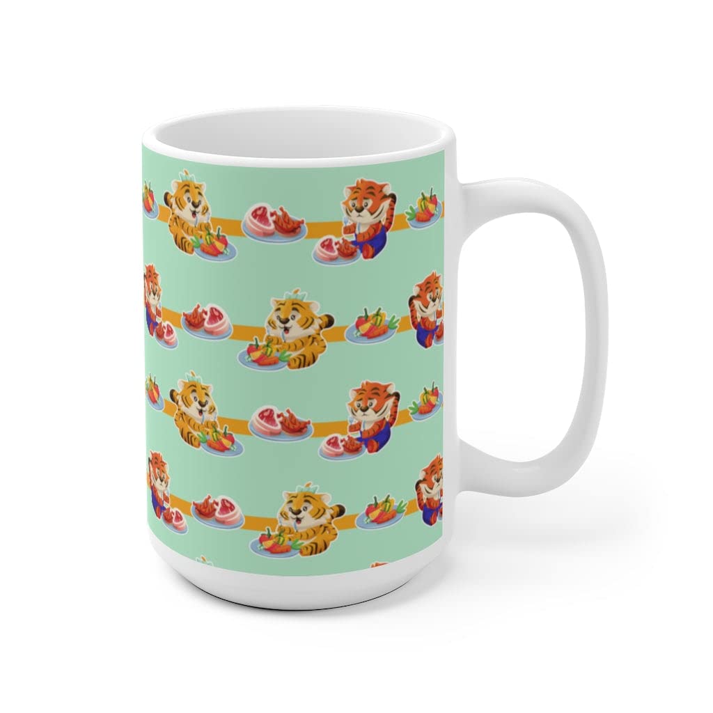15 oz Ceramic Motivational Mugs - Vegan & Vegetarian Friendly Coffee Cups with C Handle - Perfect for Coffee, Tea & Hot Chocolate - Ideal for Home, Office & Gifts - Great for Morning Routine, Work Motivation & Relaxing Breaks