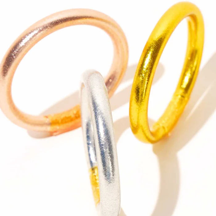 BuDhaGirl Gold All Weather Bangle - Waterproof & Durable Jewelry for Women - Perfect for Swimming, Travel & Everyday Wear