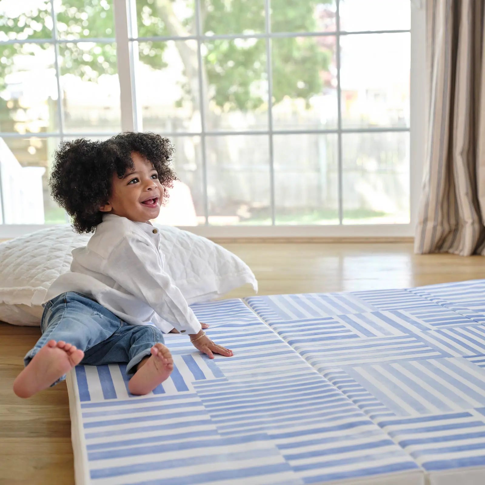 Hadley Tumbling Mat for Gymnastics, Yoga & Home Workouts – Durable & Non-Slip Exercise Mat for Kids & Adults