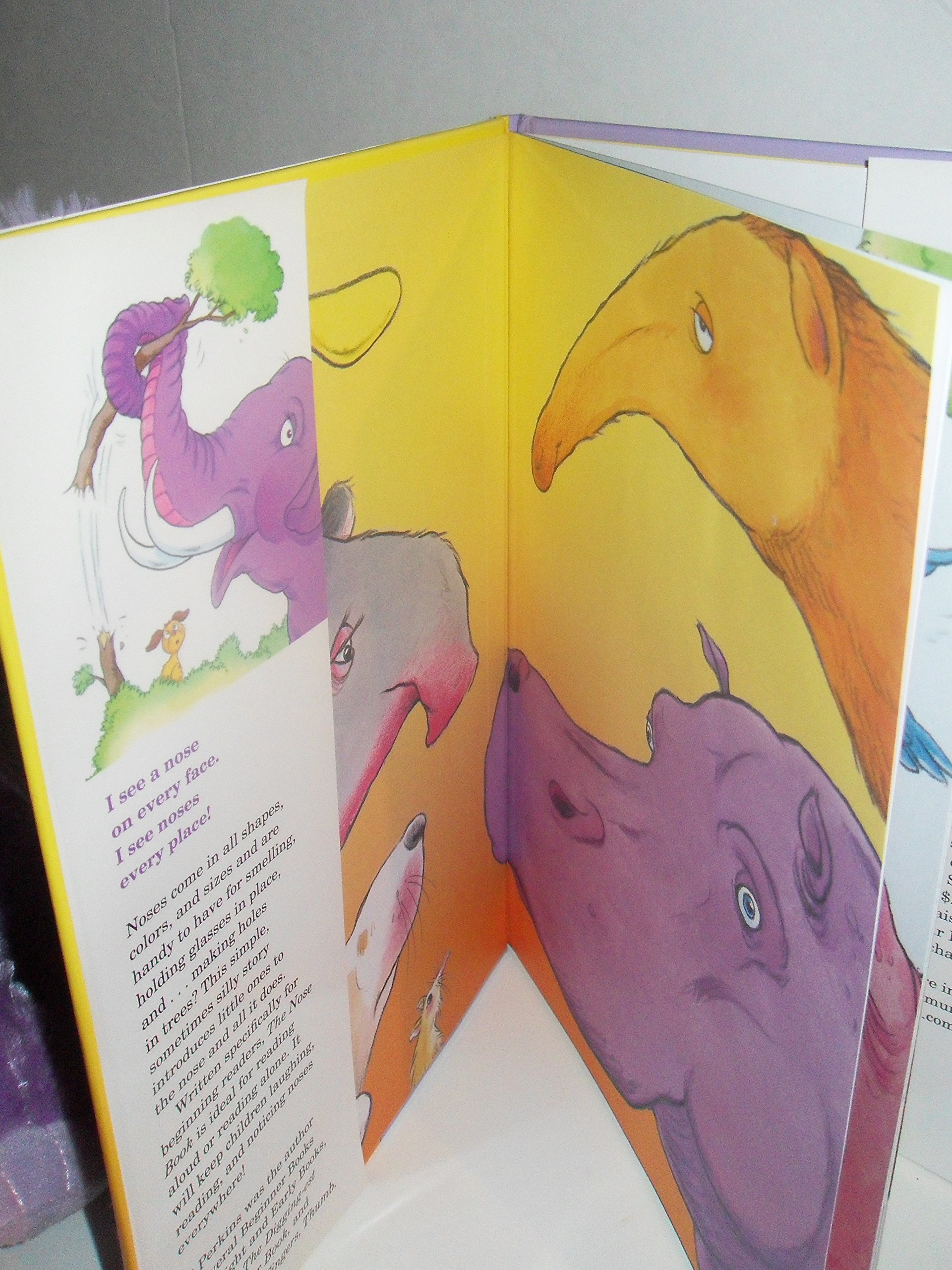 The Nose Book - Fun and Educational Children's Storybook About the Sense of Smell | Perfect for Bedtime Reading, Classroom Learning & Sensory Development