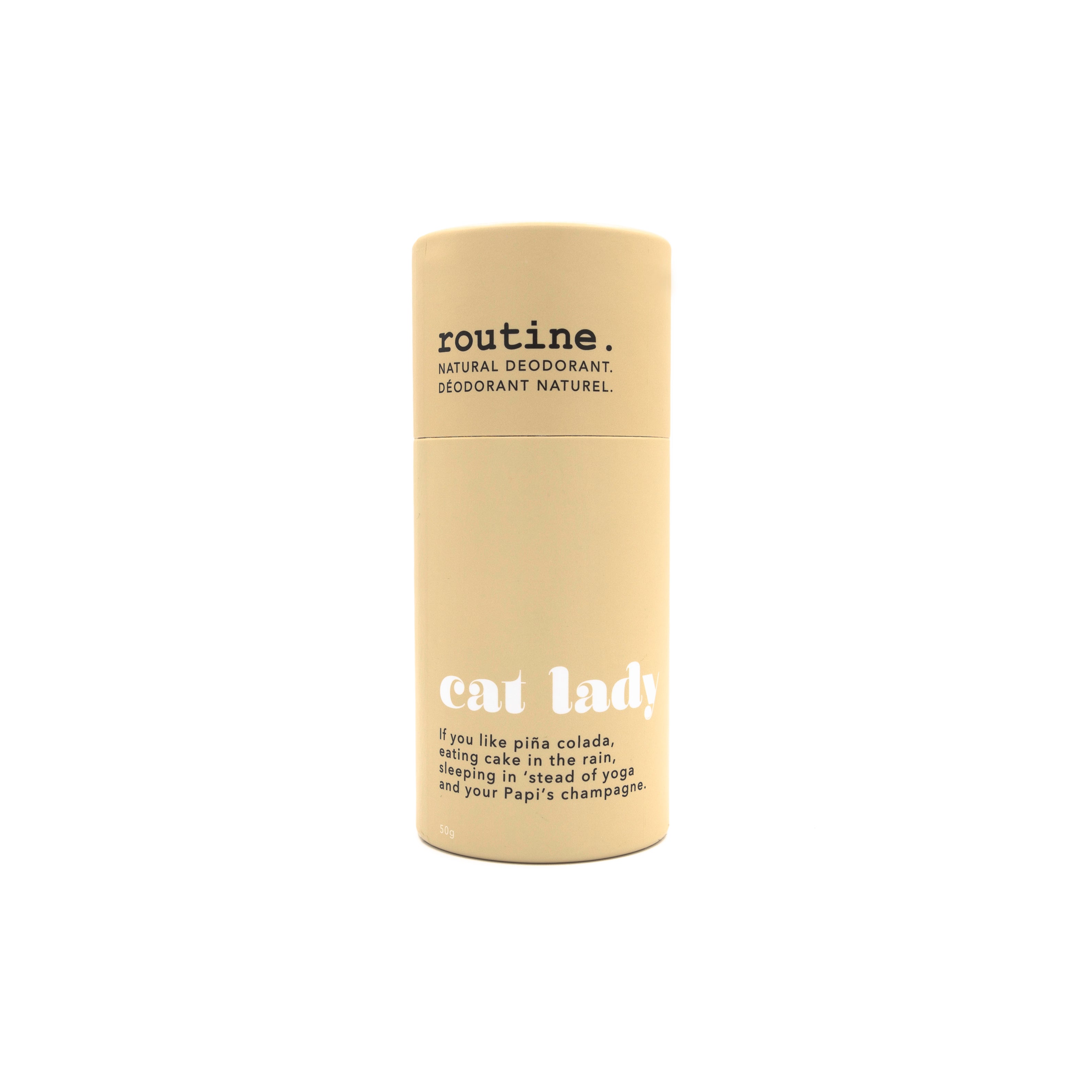 Routine Natural Deodorant Stick - Aluminum-Free, Vegan & Cruelty-Free for Sensitive Skin | Fresh All Day Protection for Workouts & Daily Use