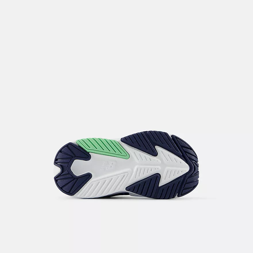 New Balance Navy Rave Run v2 Bungee Lace Toddler Sneakers - Comfortable Kids Running Shoes for Boys & Girls - Perfect for Playground, School & Daily Activities