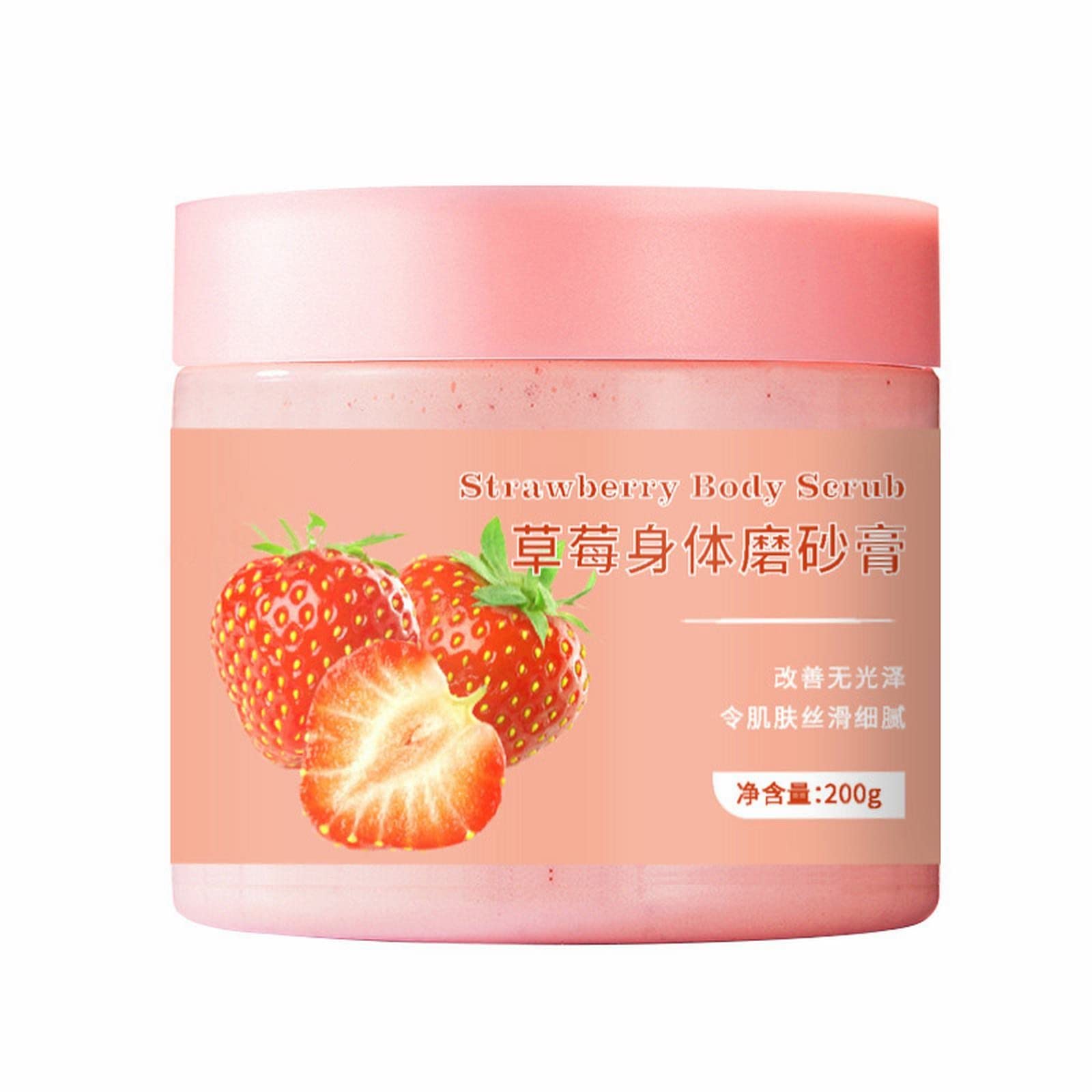 Whitening Body Scrub with Fruit Extracts - Exfoliating & Smoothing for Chicken Skin - Fragrant Milk Bath Drops (200 Pieces) - Perfect for Spa Day & At-Home Skincare Routine
