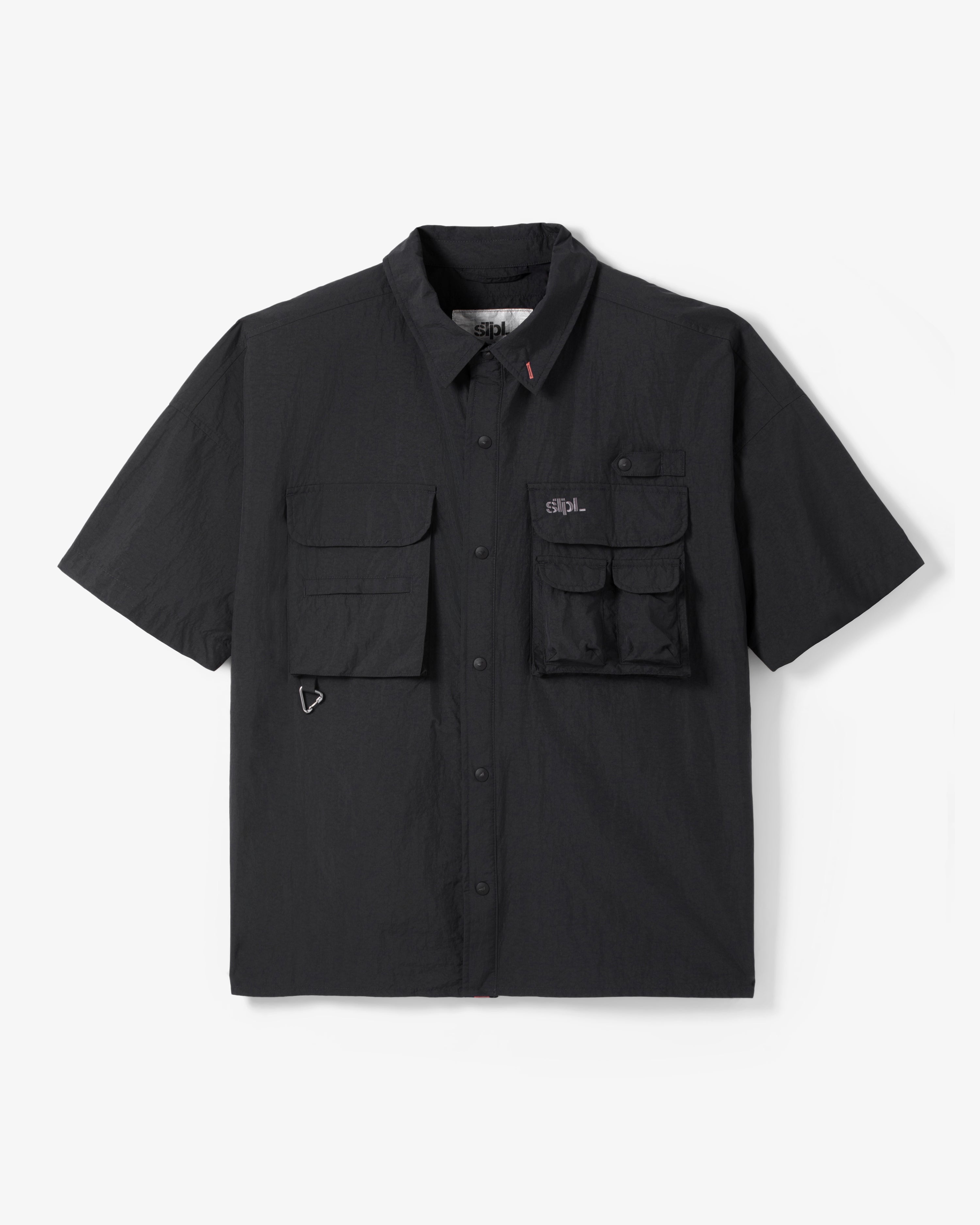 Ritz Short Sleeve Nylon Shirt for Men - Lightweight & Breathable Summer Casual Wear - Perfect for Outdoor Activities, Travel & Work