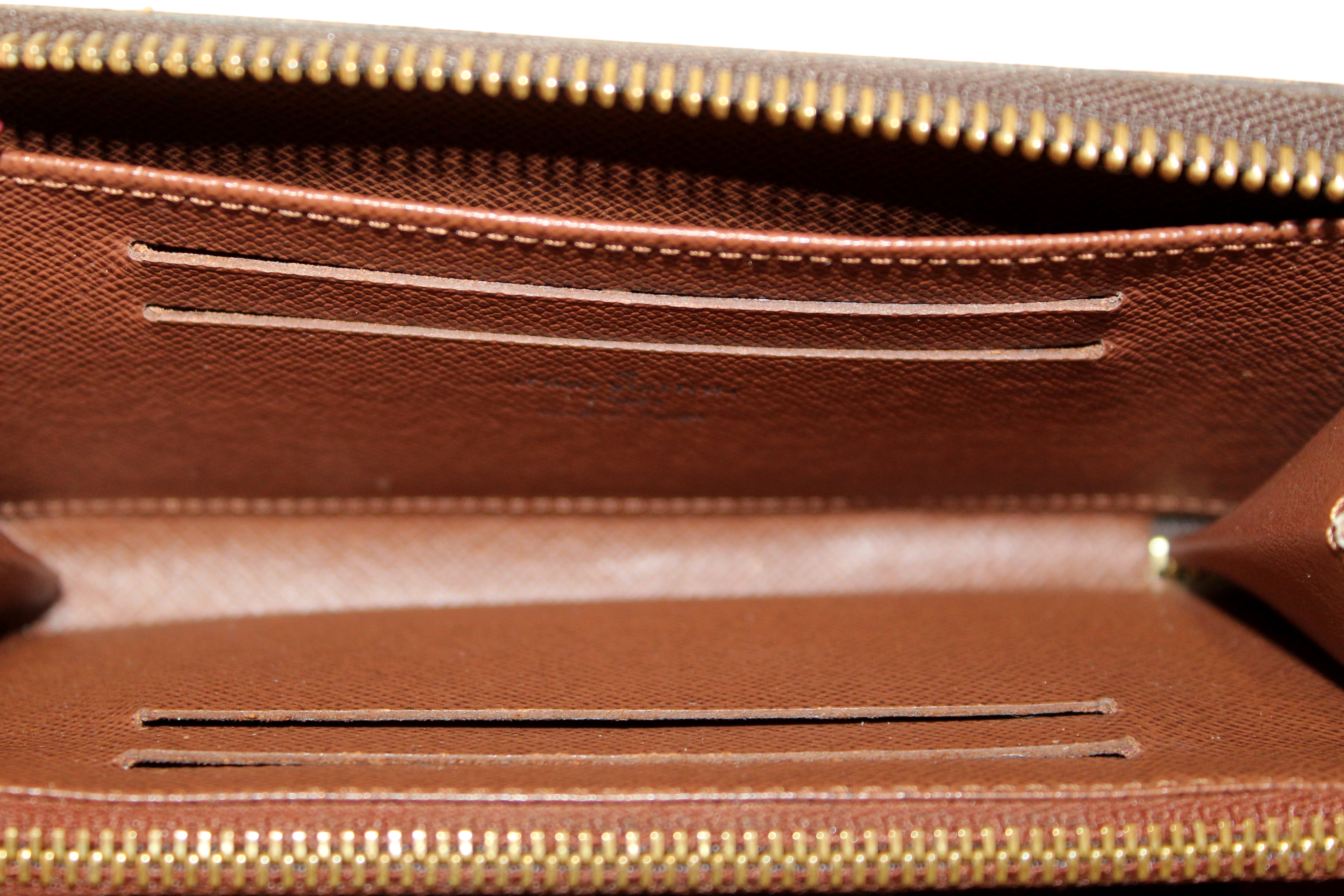 Authentic Louis Vuitton Monogram Canvas Compact Zippy Wallet for Women - Luxury Slim Card Holder & Cash Organizer - Perfect for Everyday Use, Travel & Gifts