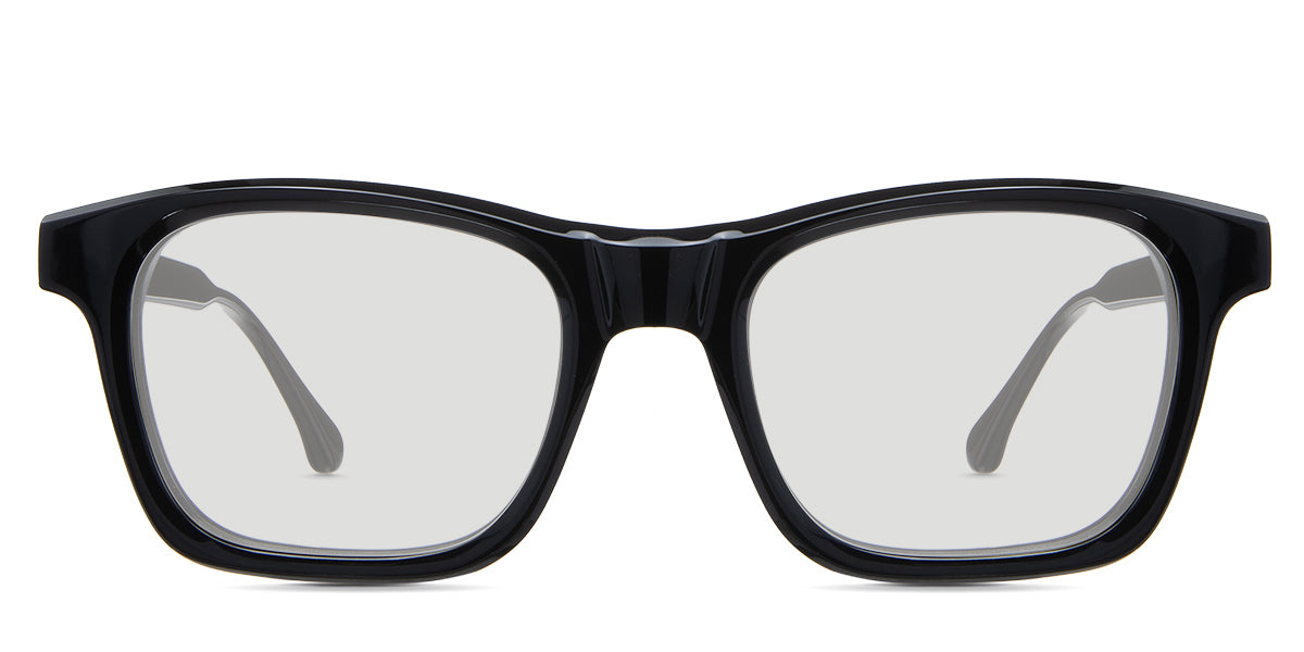 Kace Men's Prescription Tinted Glasses - UV Protection & Blue Light Blocking for Work, Driving & Outdoor Activities