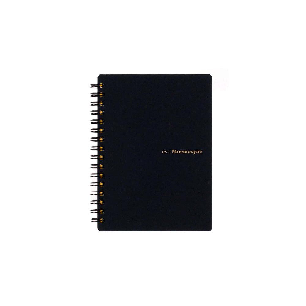 Maruman Mnemosyne Memo Notebook A6 Size - Premium Spiral Bound Notepad for Notes, Journaling & Sketching - Perfect for Office, School & Travel