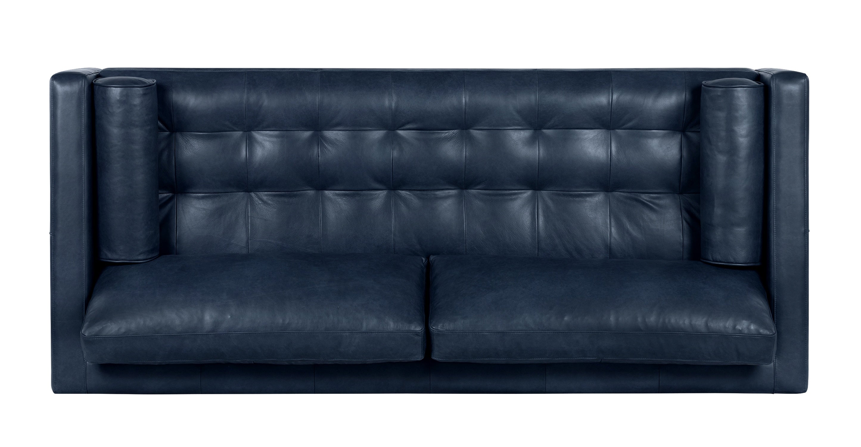 Premium Napa Leather Sofa - Modern Luxury Living Room Furniture for Home & Office - Perfect for Relaxing, Entertaining & Stylish Decor