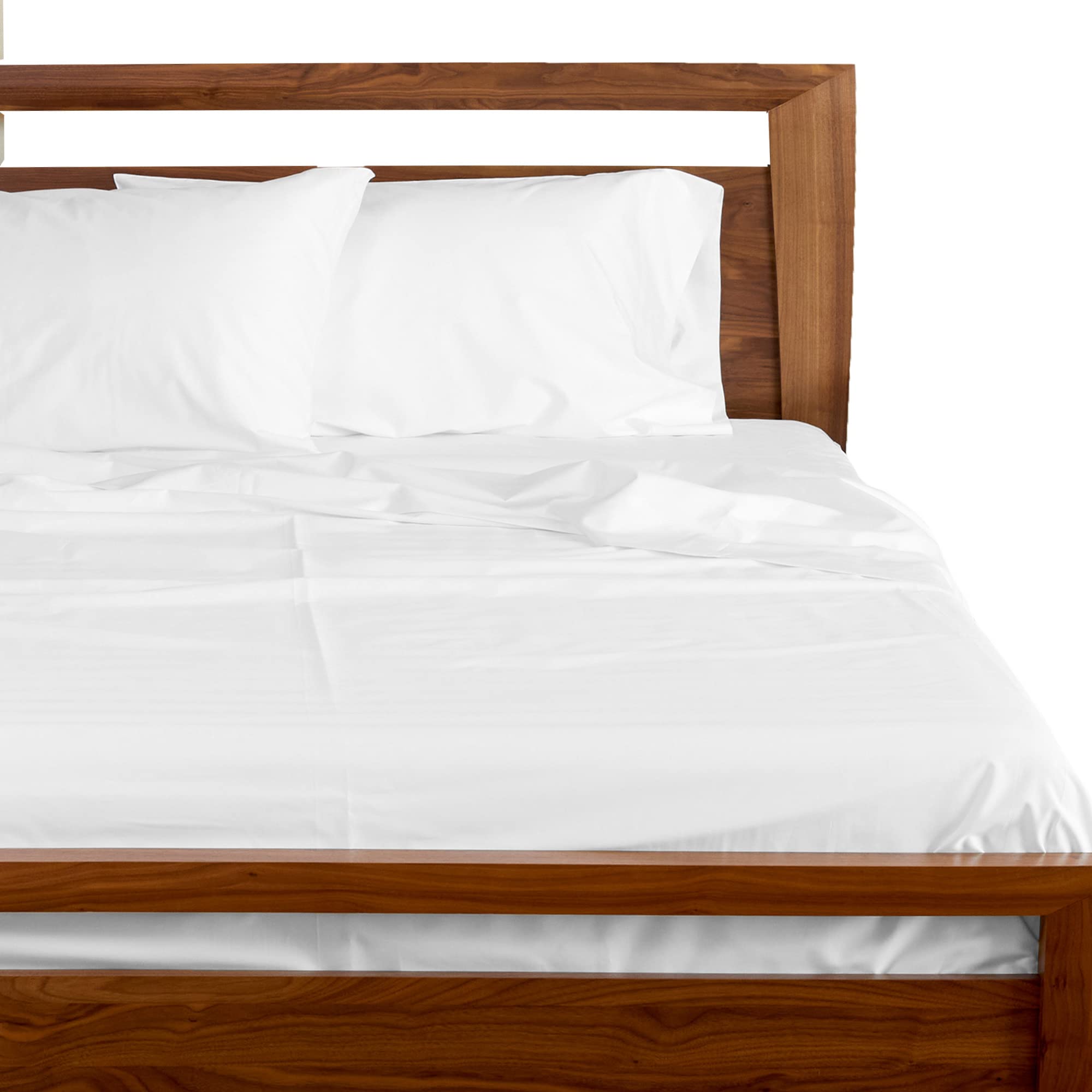BedVoyage Queen Size Bamboo Viscose & Cotton Blend Bed Sheets - Ultra Soft 3-Piece Cooling Sheet Set with 18