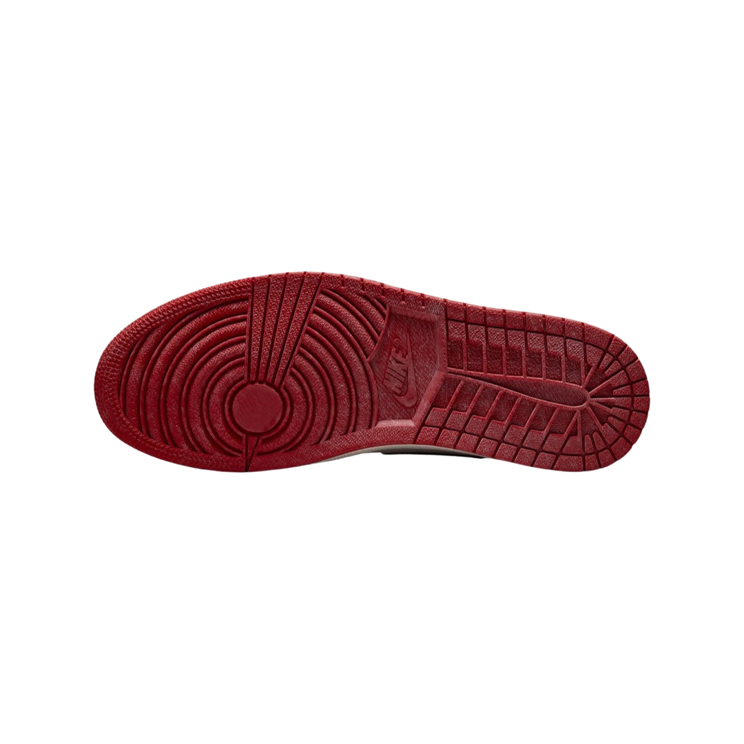 Air Jordan 1 High OG Retro GS Lost and Found Sneakers - Varsity Red/Black/Sail Basketball Shoes for Women & Girls | Perfect for Streetwear, Basketball Games & Sneaker Collection
