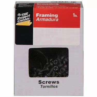 6 x 7/16 Inch Pan Head Framing Screws with Sharp Point - Ideal for Woodworking, Framing, and DIY Construction Projects