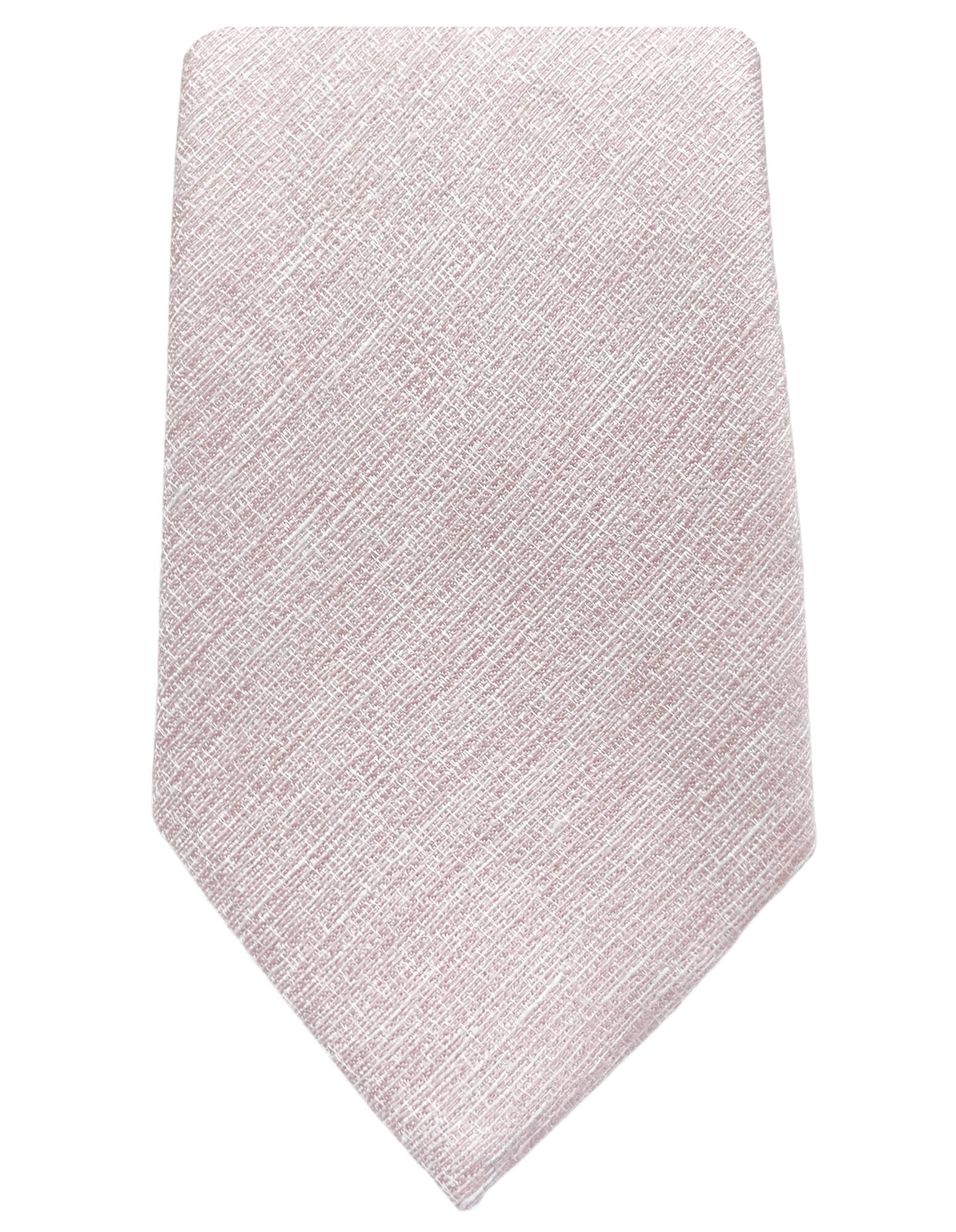 DÉCLIC Palermo Linen Tie - Pink Silk Scarf for Women | Elegant Fashion Accessory for Office, Wedding & Special Occasions