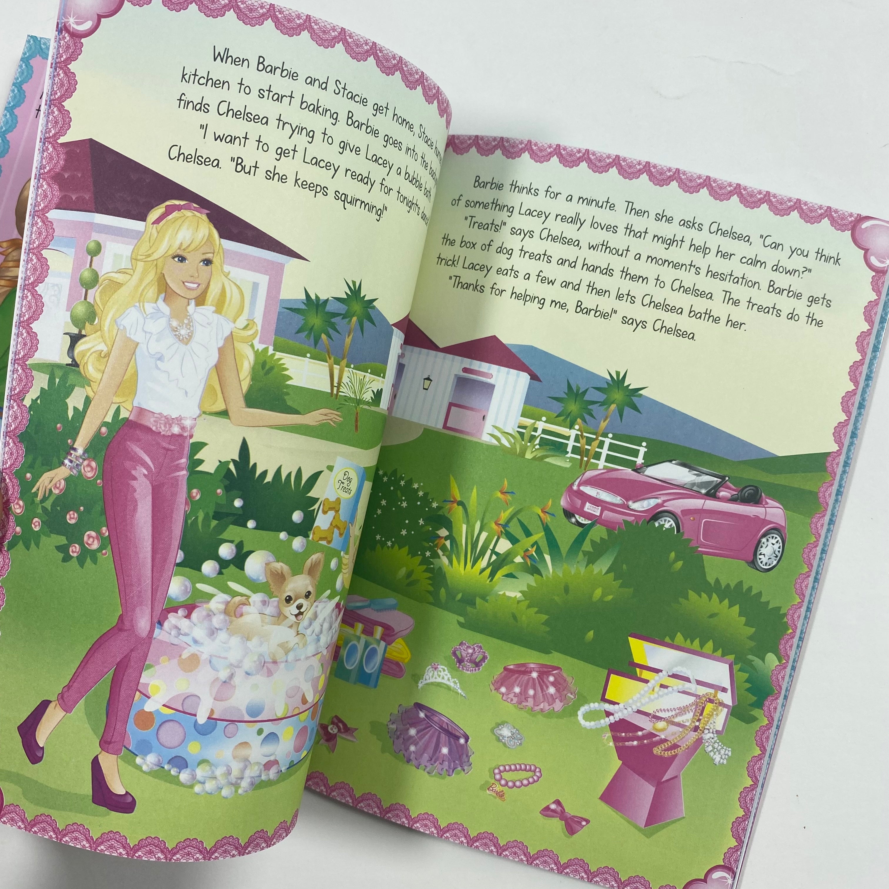 Barbie From the Heart Panorama Sticker Storybook - Interactive Sticker Book for Kids with Barbie Doll Scenes | Perfect for Creative Play, Birthday Gifts & Travel Activities