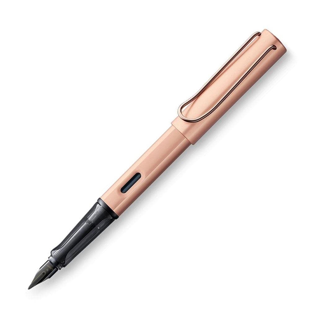 Lamy LX Rose Gold Fountain Pen - Medium Nib - Premium Writing Instrument for Calligraphy, Journaling & Office Use - Elegant Gift for Writers & Professionals