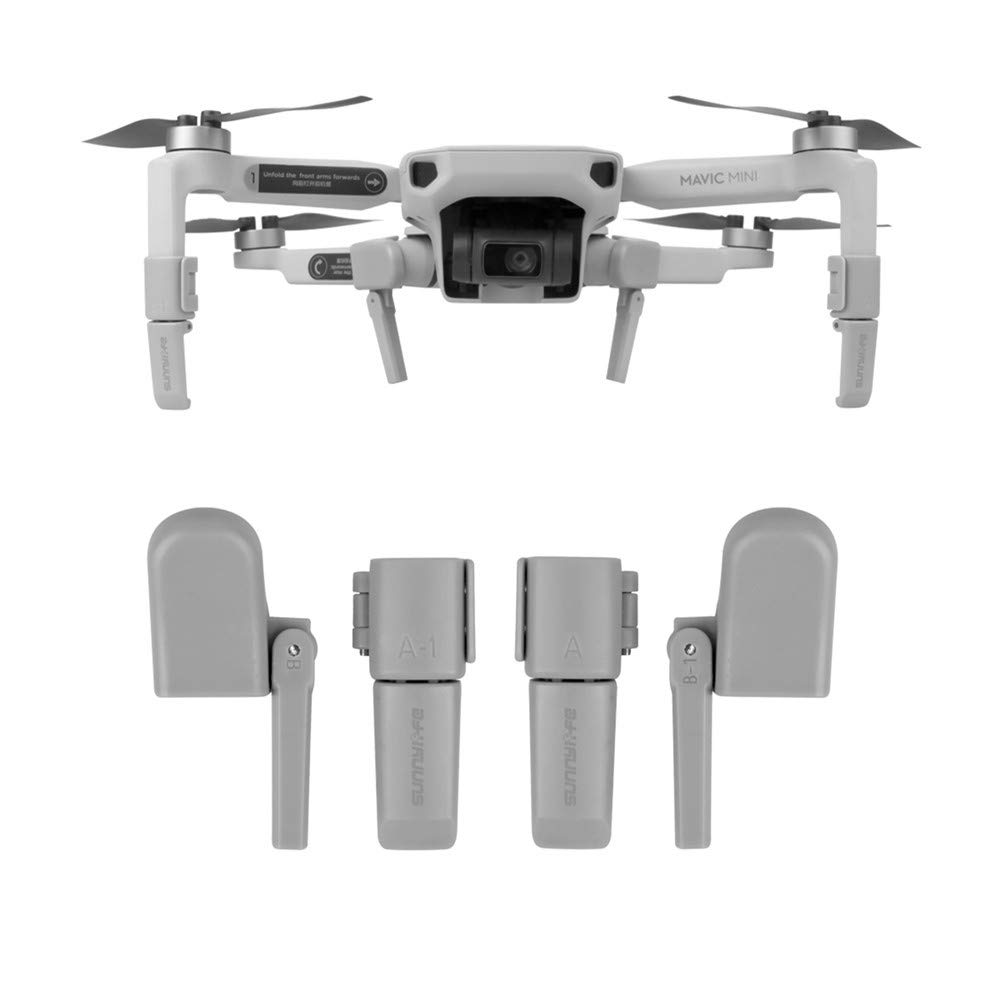 DJI Mini 2 & Mavic Mini Landing Gear Protector Accessories - Shockproof Drone Landing Pad for Safe Takeoff/Landing - Perfect for Outdoor Aerial Photography & Travel Adventures