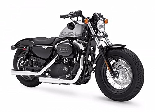 Custom Black Front Solo Driver Cross Stripe Leather Seat for Harley-Davidson XL1200X X48 X72 (2010-2015) - Durable Motorcycle Seat for Comfortable Cruising & Long Rides