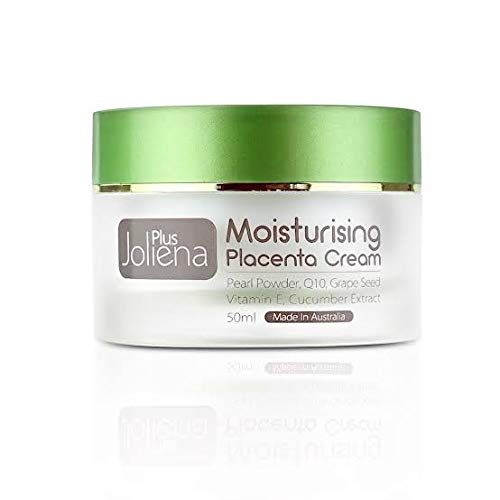 Joliena Plus Placenta Cream with 7 Vitamins - 50ml Anti-Aging Face Moisturizer for Hydration & Nourishment | Perfect for Dry Skin & Night Skincare Routine