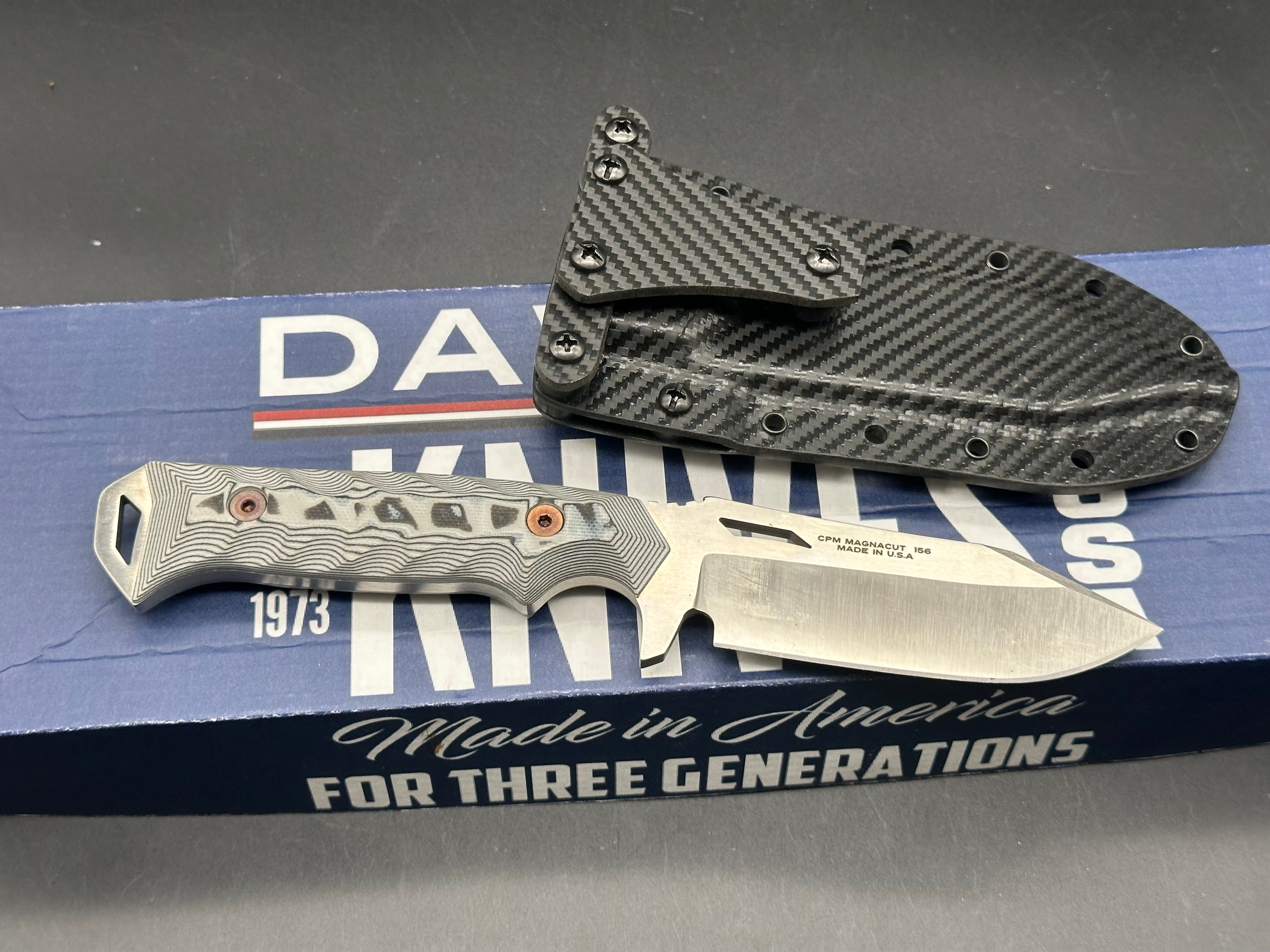 Dawson Knives Shepherd Fixed Blade Knife - 3.875