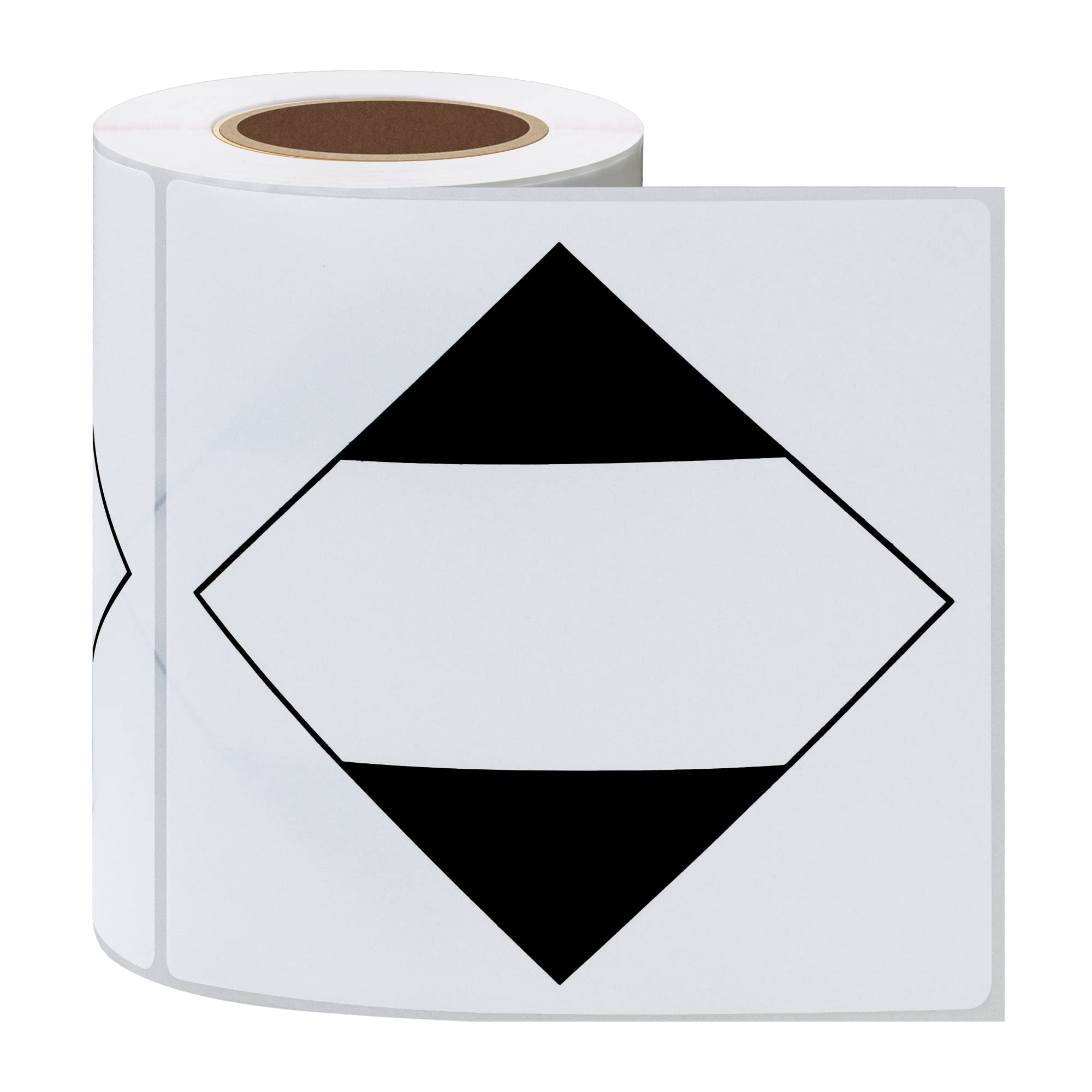 Dangerous Goods ORM-D Shipping Labels 4x4 Inch - 100 Diamond Limited Quantity Stickers Per Roll for Hazardous Material Transport & Compliance