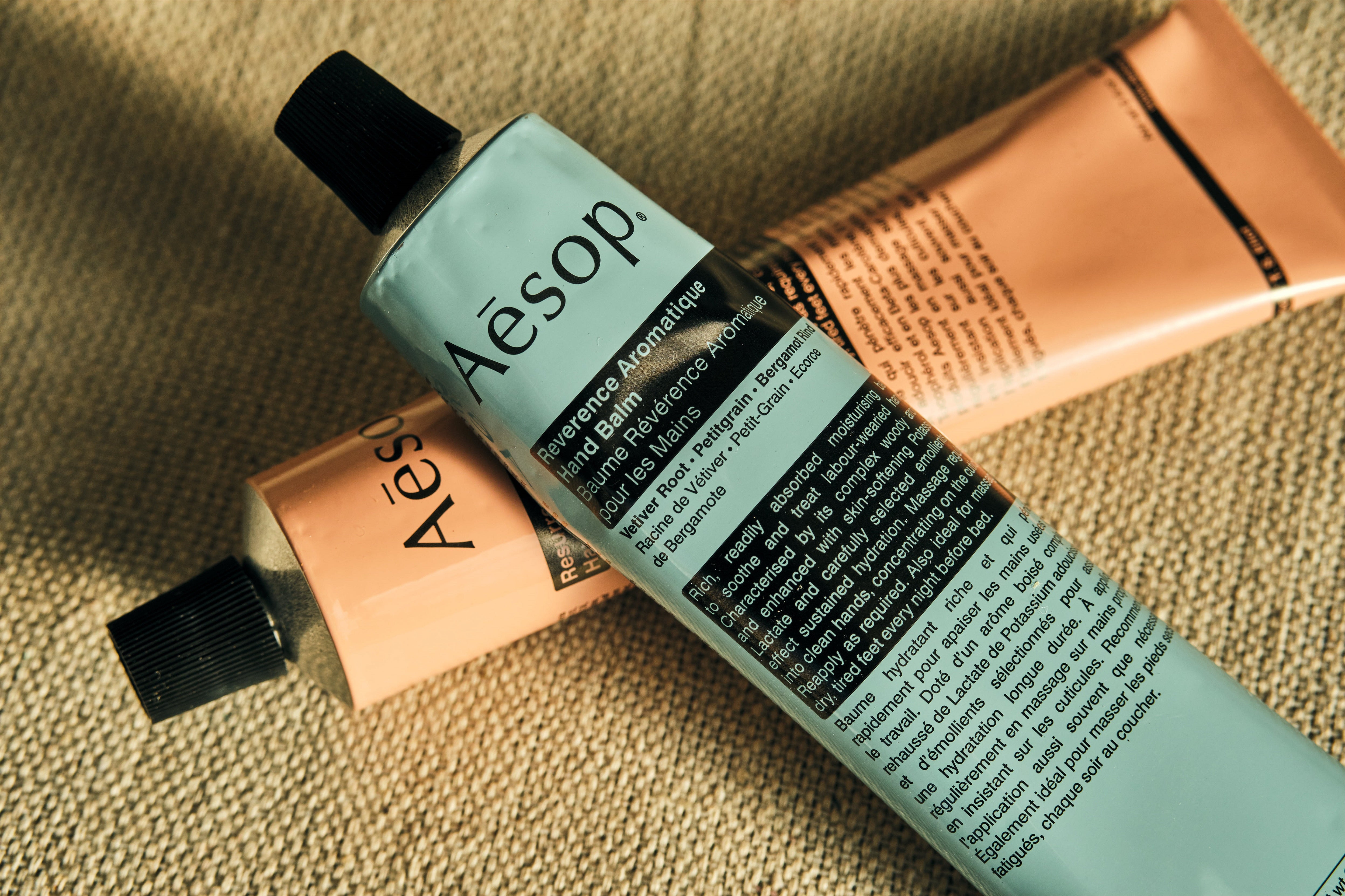 Aesop Resurrection Aromatique Hand Balm 75ml - Hydrating Hand Cream for Dry Skin, Natural Ingredients, Vegan & Cruelty-Free - Perfect for Travel, Office & Home Use