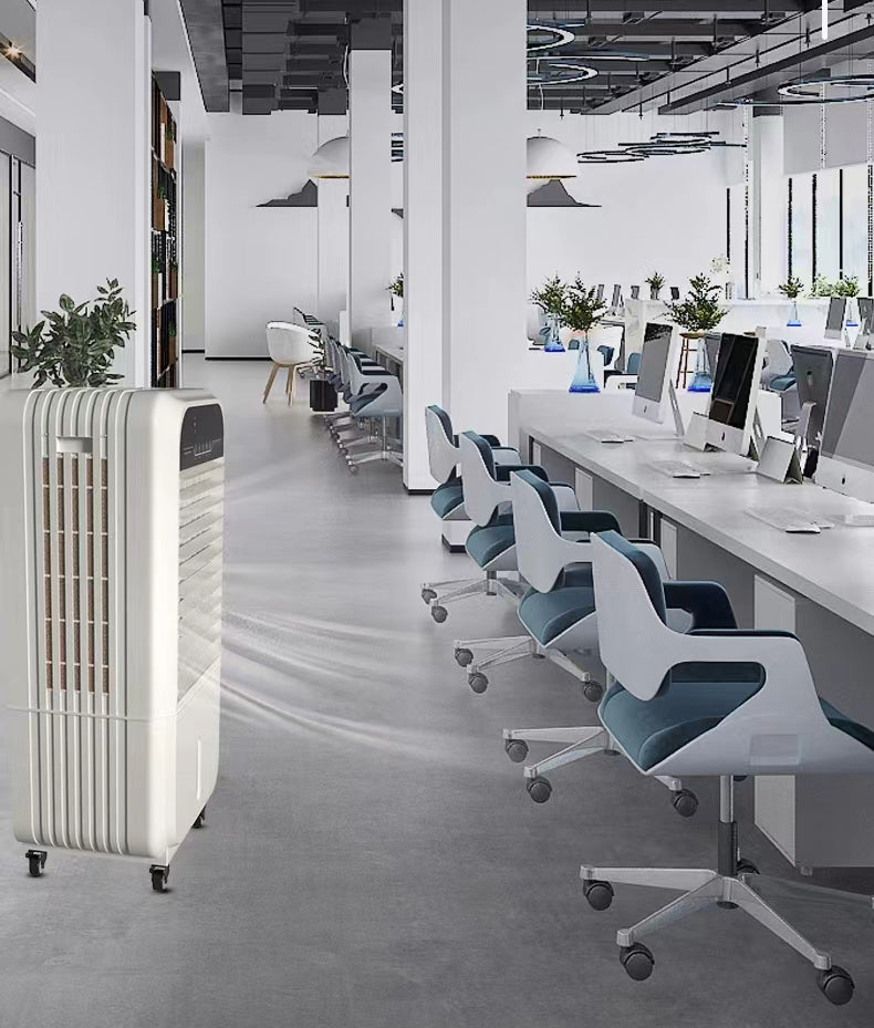 ZC 40Y2 Portable Air Cooler - 400 Sq.Ft Coverage, Energy Efficient Evaporative Cooling Fan for Home, Office, Bedroom - Perfect for Summer, Hot Weather & Dry Climates
