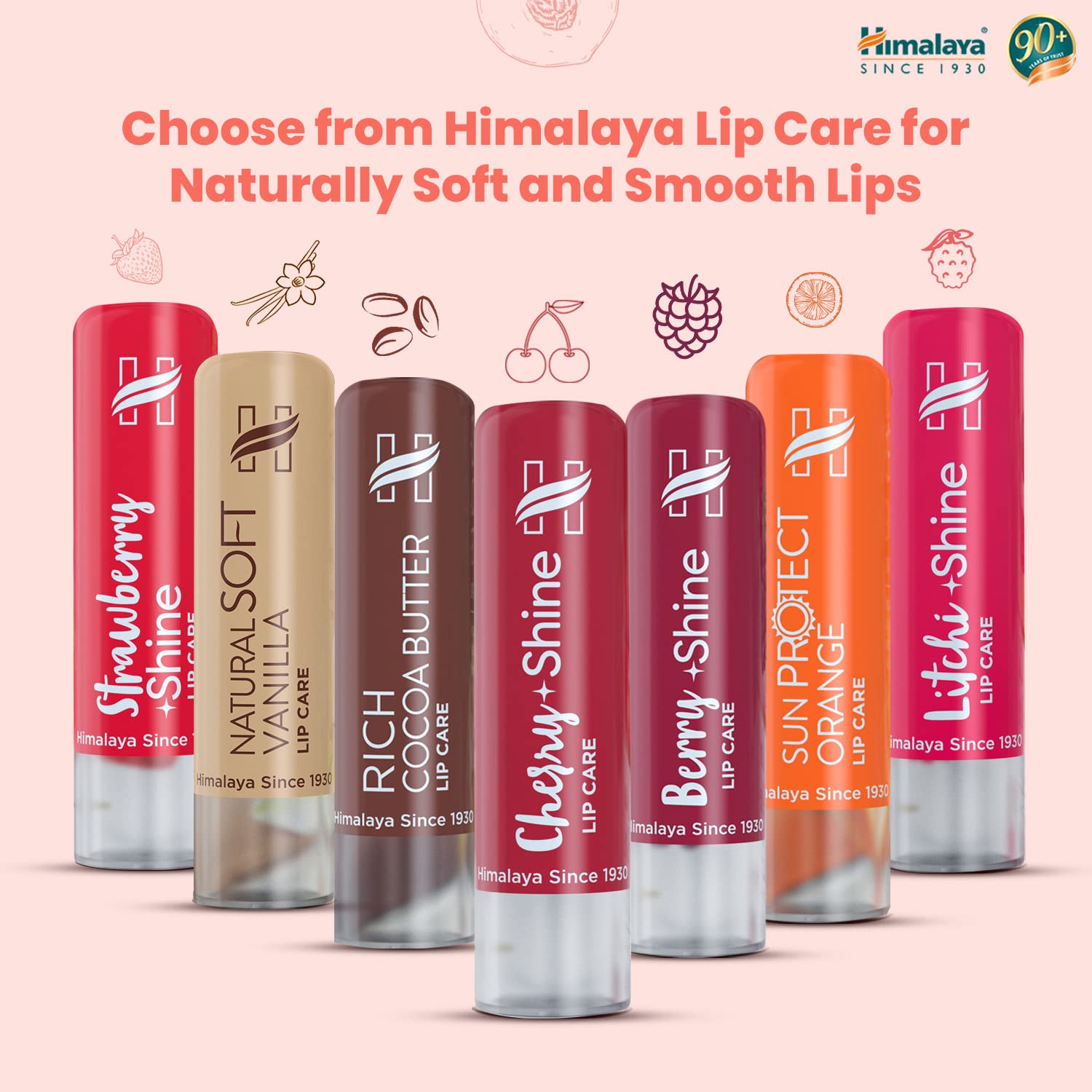 Himalaya Shine Lip Balm - Natural Moisturizing Lip Care for Dry & Chapped Lips - Perfect for Winter, Travel & Daily Hydration
