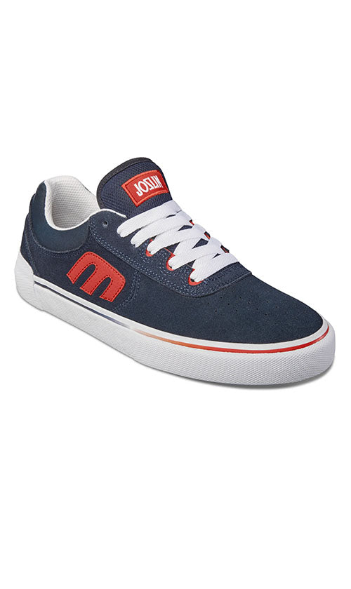 Etnies Joslin Vulc Skate Shoes for Men - Navy/Red/White | High-Performance Skateboarding Sneakers for Street & Park Riding