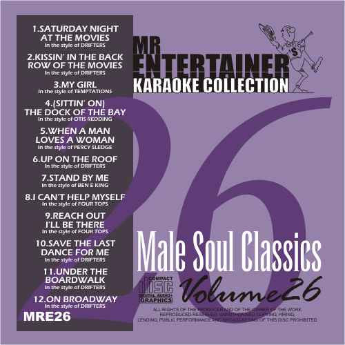 MRE26 Men's Classic Soul Music Collection - Perfect for Relaxation, Road Trips & Nostalgic Listening
