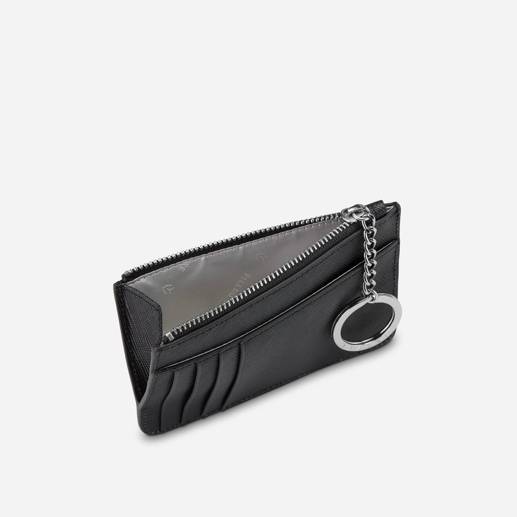 Genuine Leather Zippered Wallet for Men & Women - RFID Blocking Bifold Wallet with Multiple Card Slots - Perfect for Travel, Business & Everyday Use