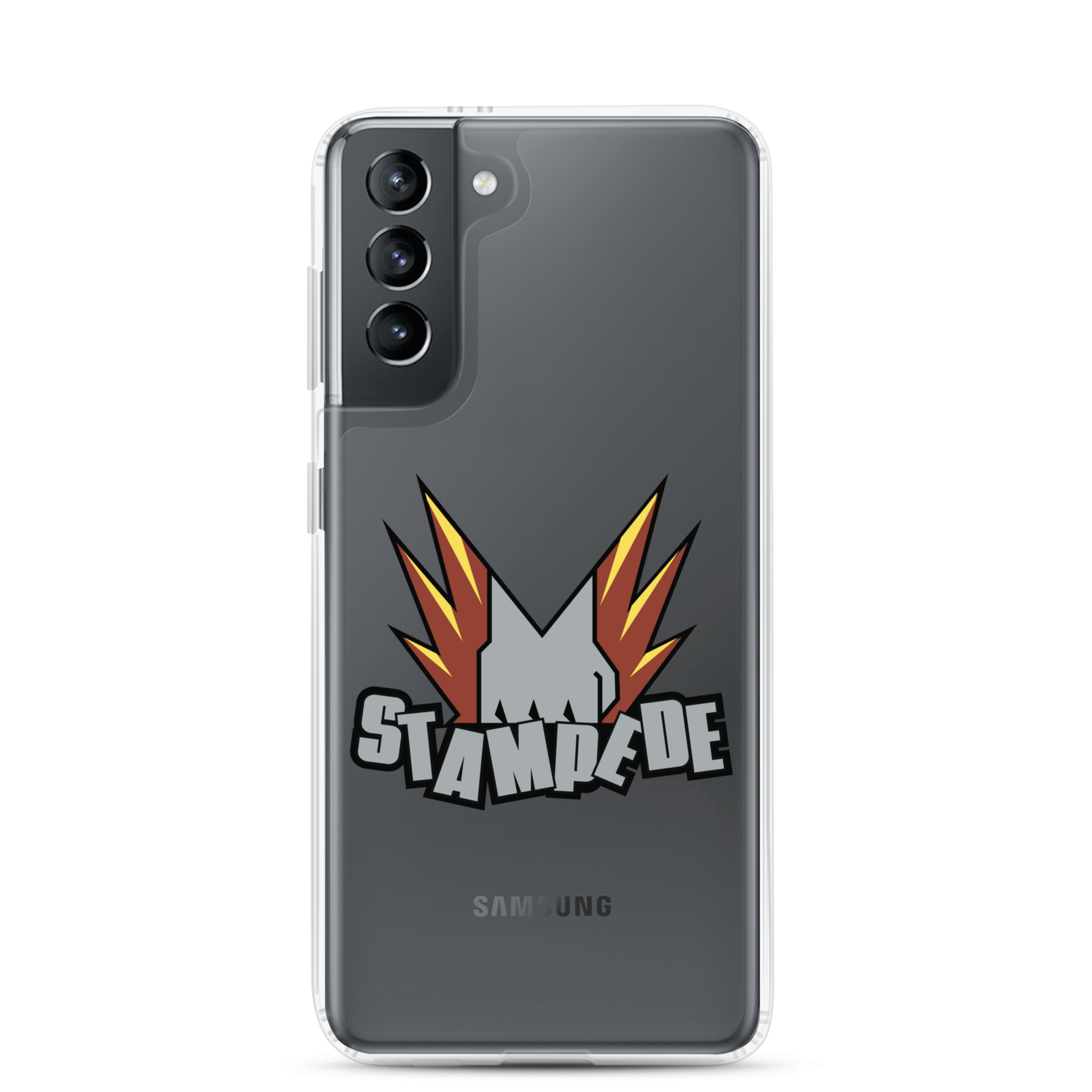 Zoo Jitsu Fighters Stampede Clear Protective Case for Samsung Galaxy - Durable Slim Cover for Everyday Use & Gaming Enthusiasts