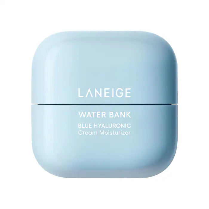 LANEIGE Water Bank Blue Hyaluronic Acid Moisturizing & Repair Cream - Hydrates & Plumps Skin - Day & Night Face Cream for Dry & Dehydrated Skin - Perfect for Daily Skincare Routine & Travel Essentials