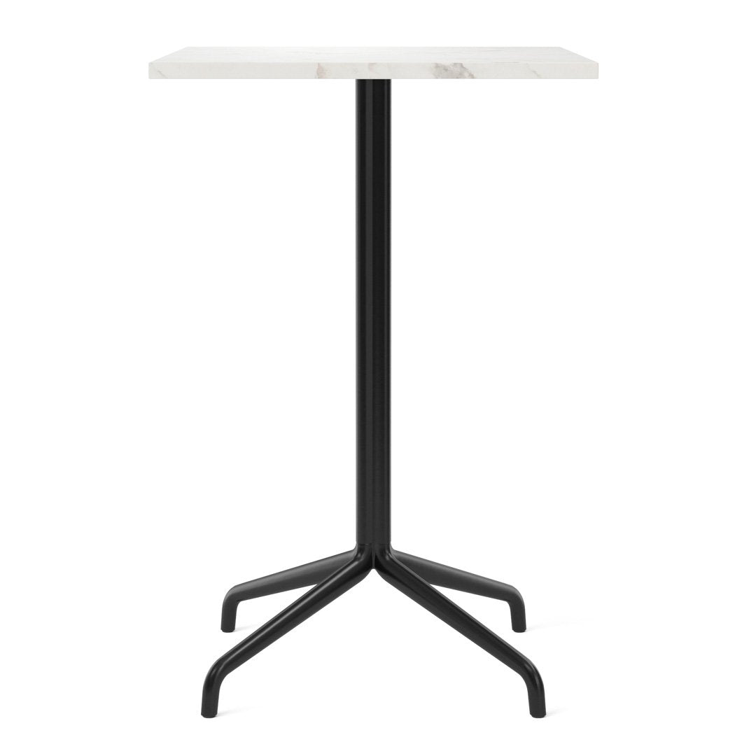Harbor Column Counter Table - Rectangular Dining Table with Star Base for Kitchen, Bar & Restaurant Use