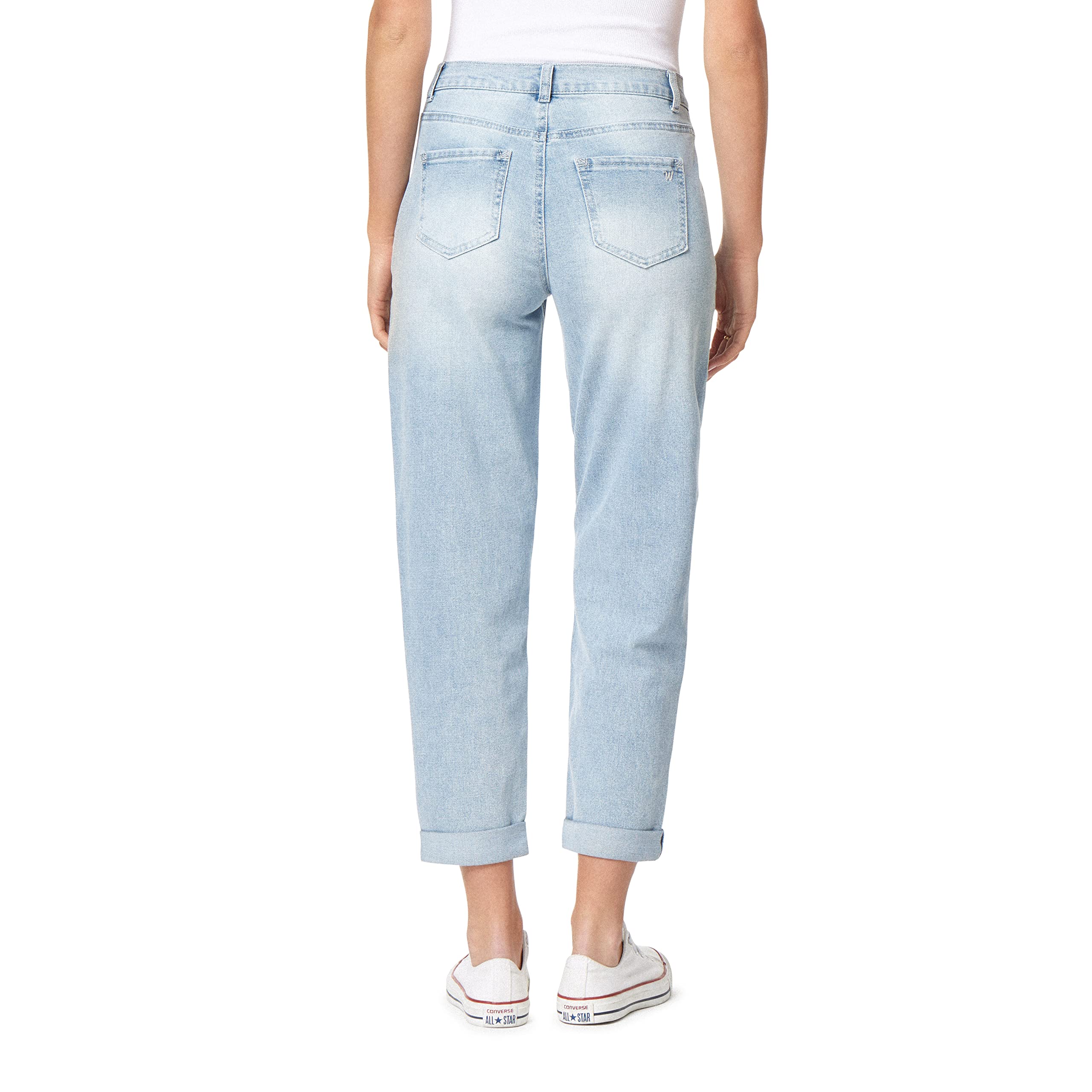 Fearless Curvy High Rise Stretch Jeans for Women - Comfortable Barrel Fit & Insta Stretch Denim - Perfect for Casual Wear, Night Out & Everyday Fashion