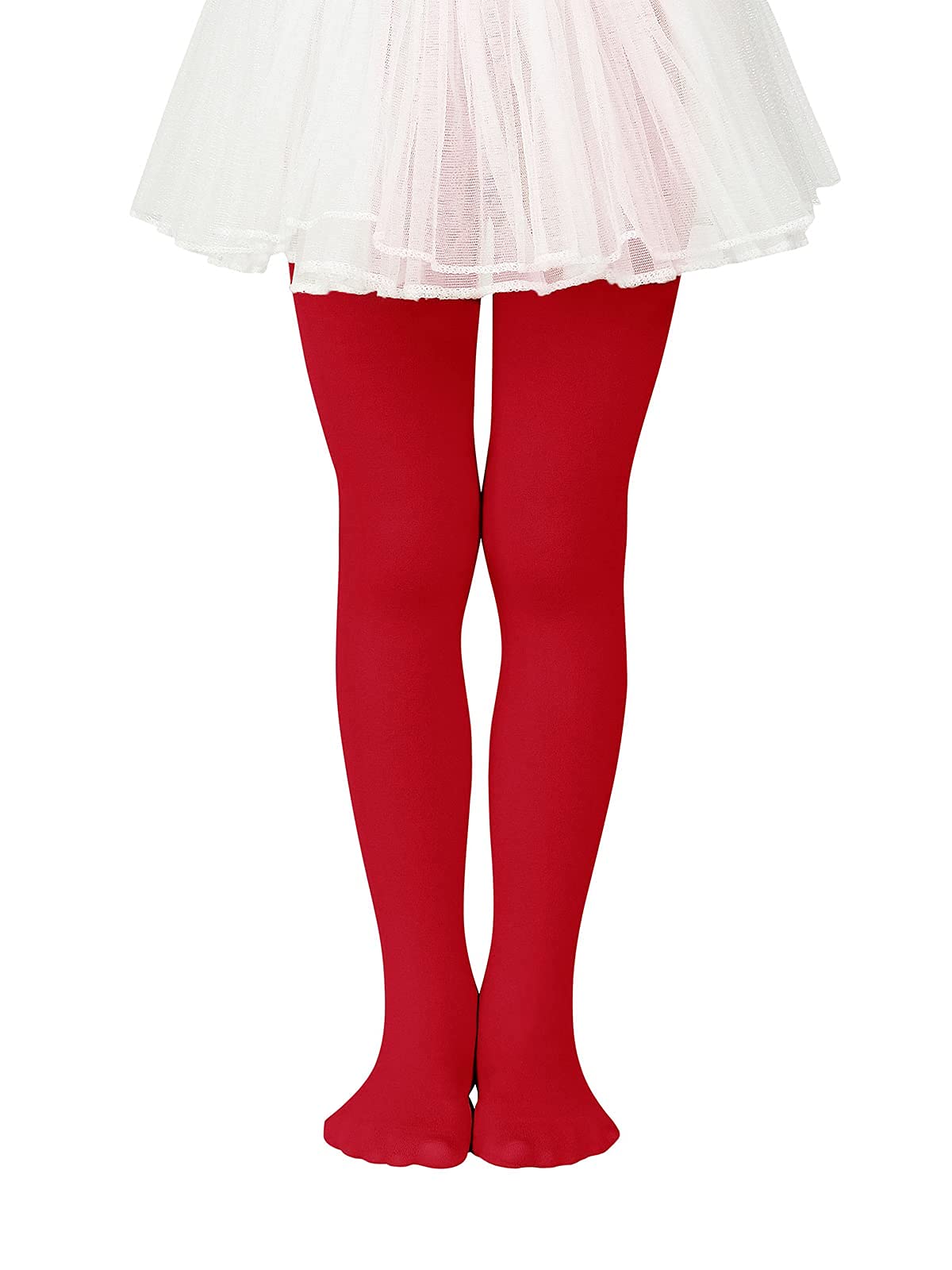 Century Star Girls Ballet Tights - Ultra Soft Footed Dance Leggings with Super Elasticity for Ballet Class, Recital & School Uniform (Perfect for Dance Practice, Performances & Everyday Wear)